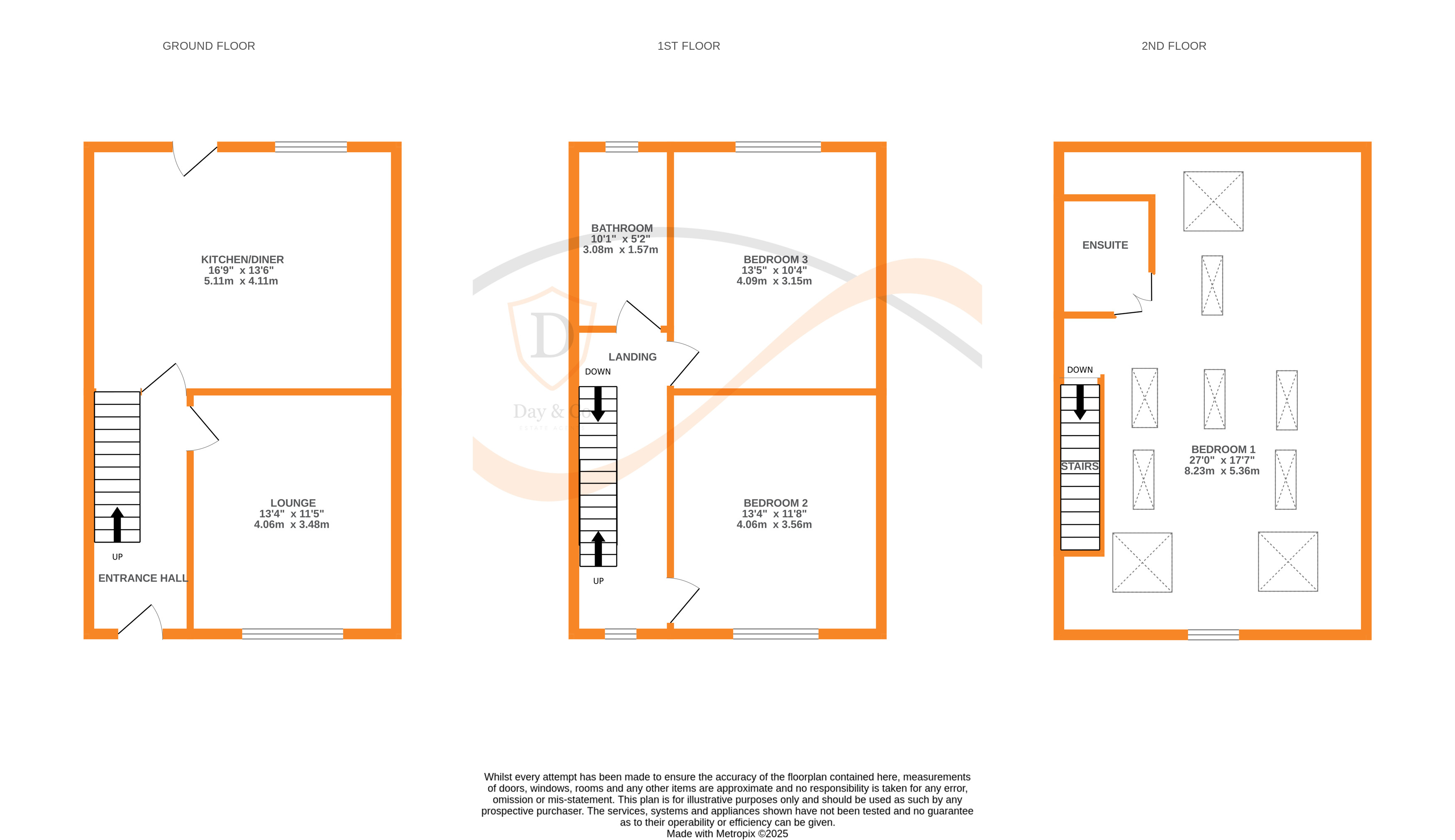 Floorplans For Haworth, Keighley, West Yorkshire