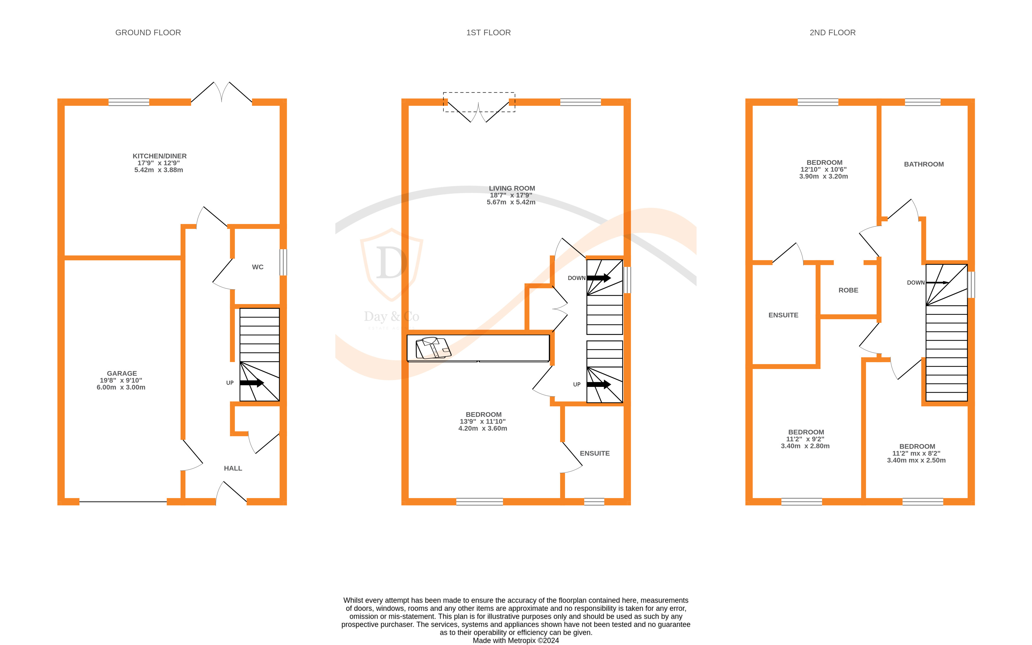 Floorplans For Raglan Street, Keighley, West Yorkshire
