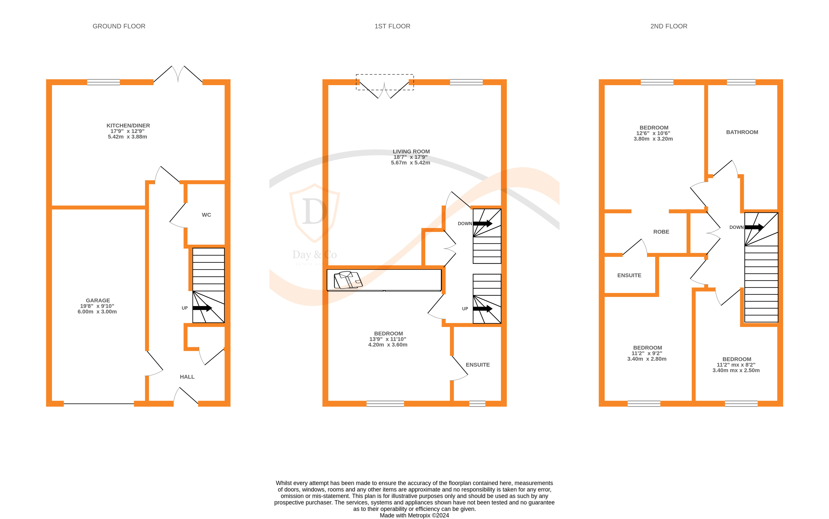 Floorplans For Raglan Street, Keighley, West Yorkshire