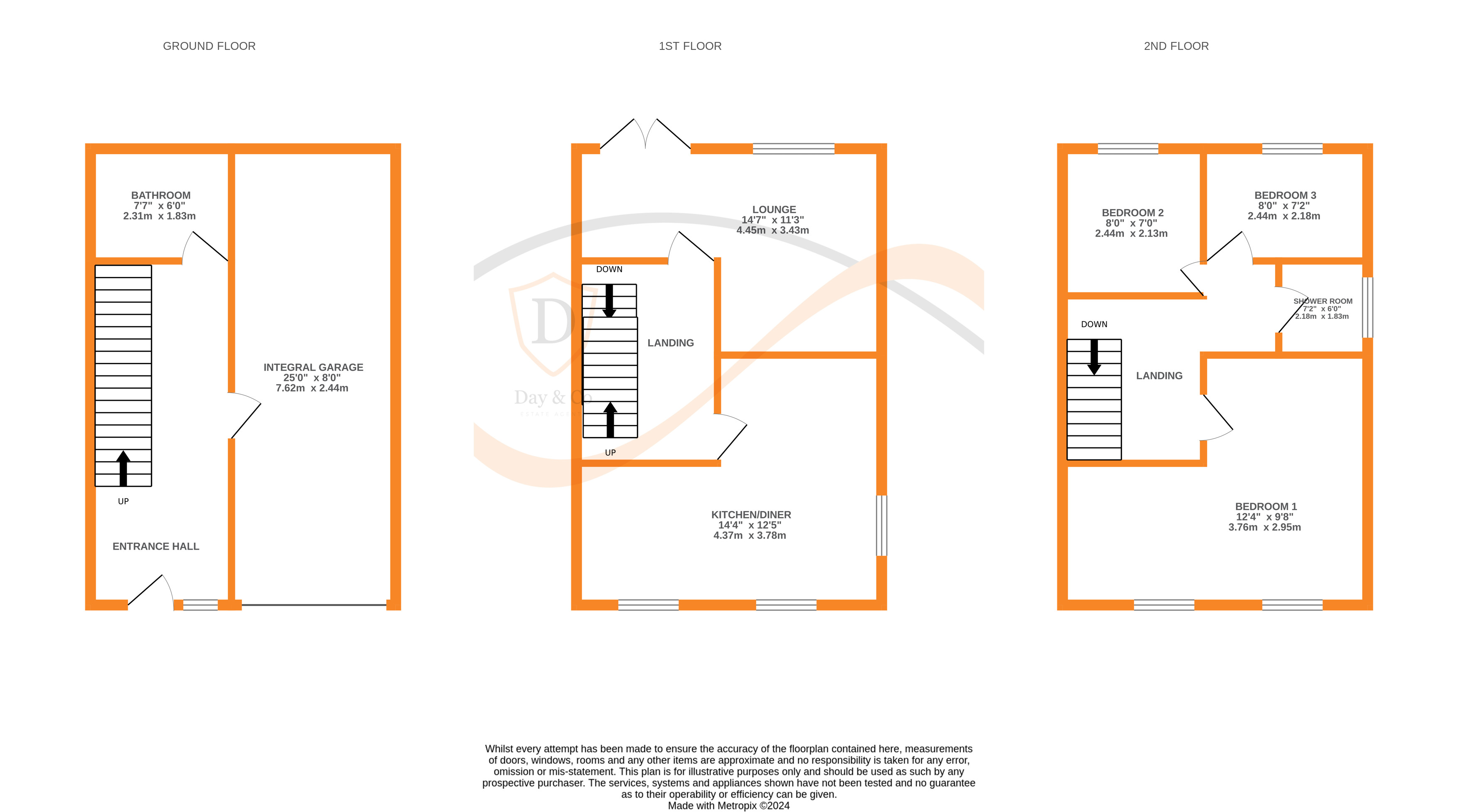 Floorplans For Lisset Mews, East Morton, West Yorkshire