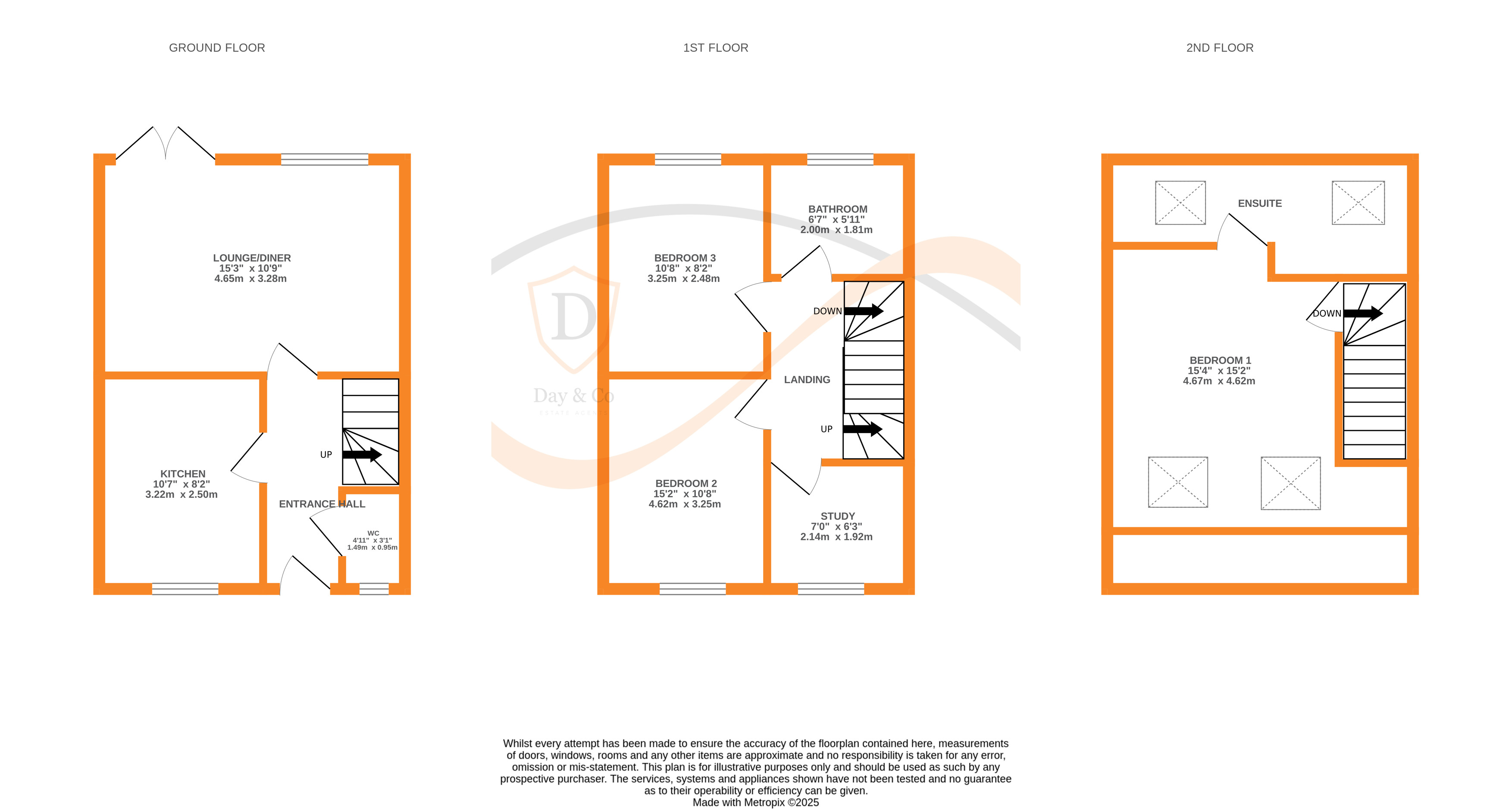 Floorplans For Oxenhope, Keighley, West Yorkshire