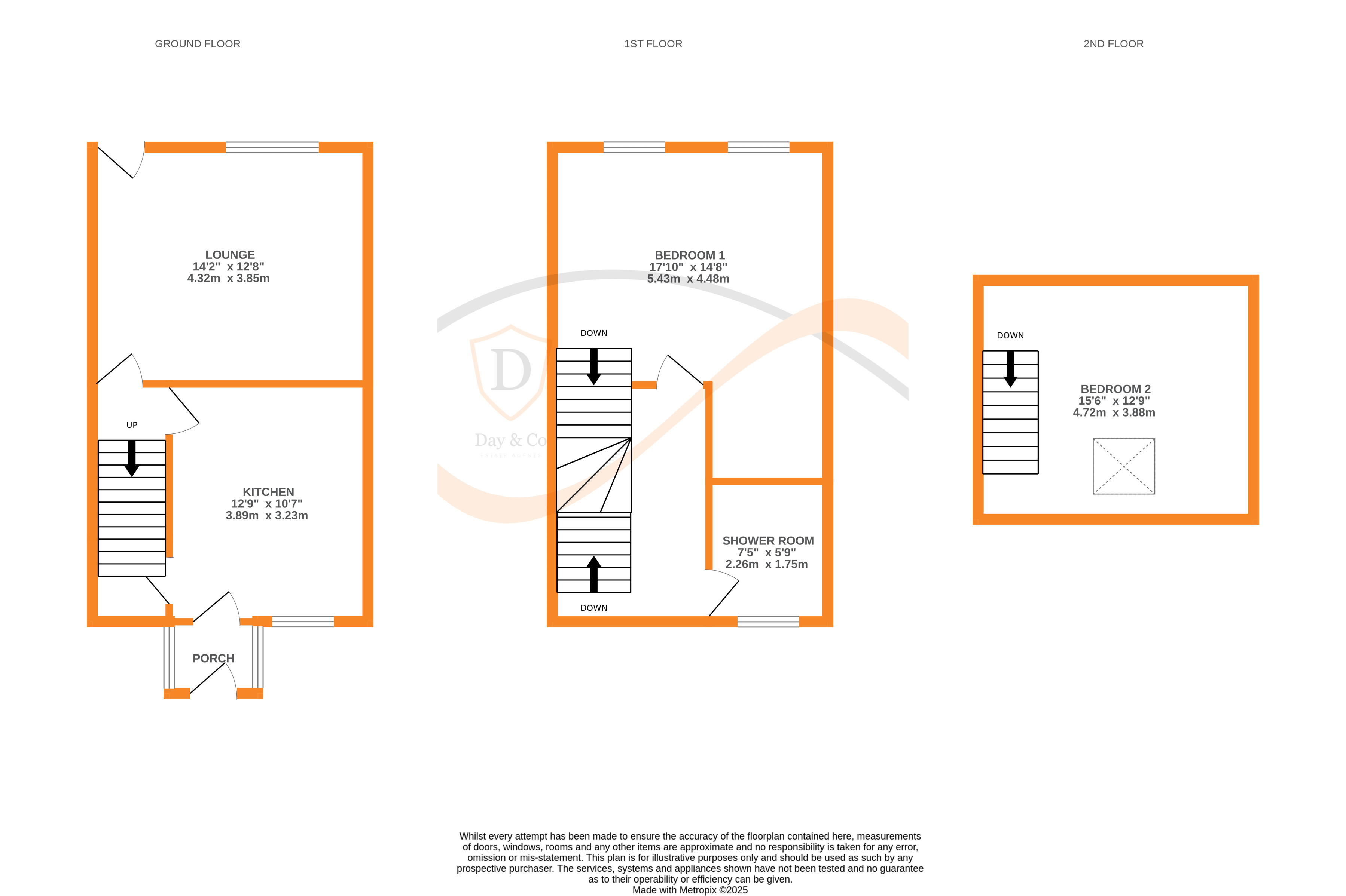 Floorplans For Riddlesden, Keighley, West Yorkshire