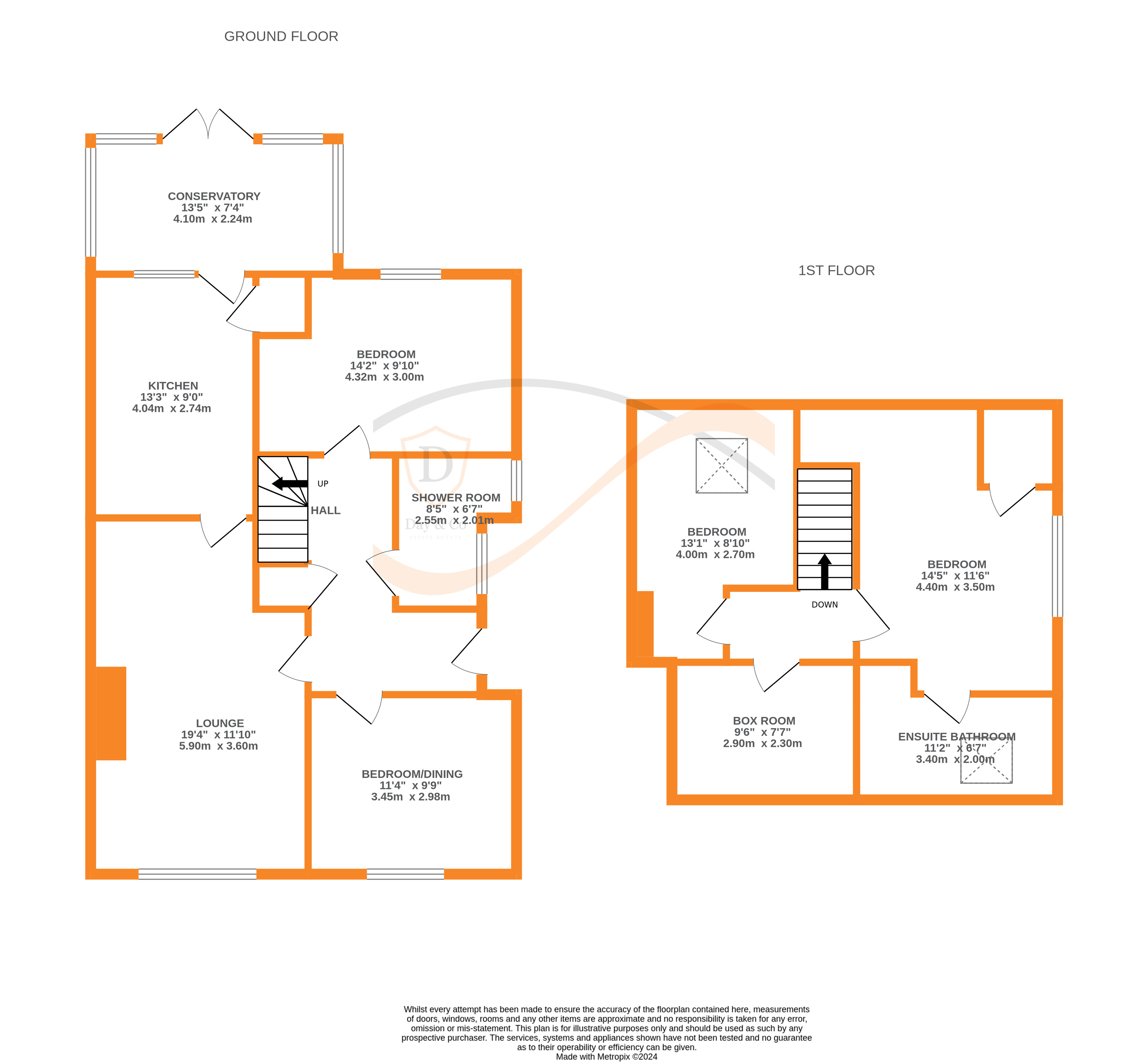 Floorplans For Denholme, Bradford, West Yorkshire