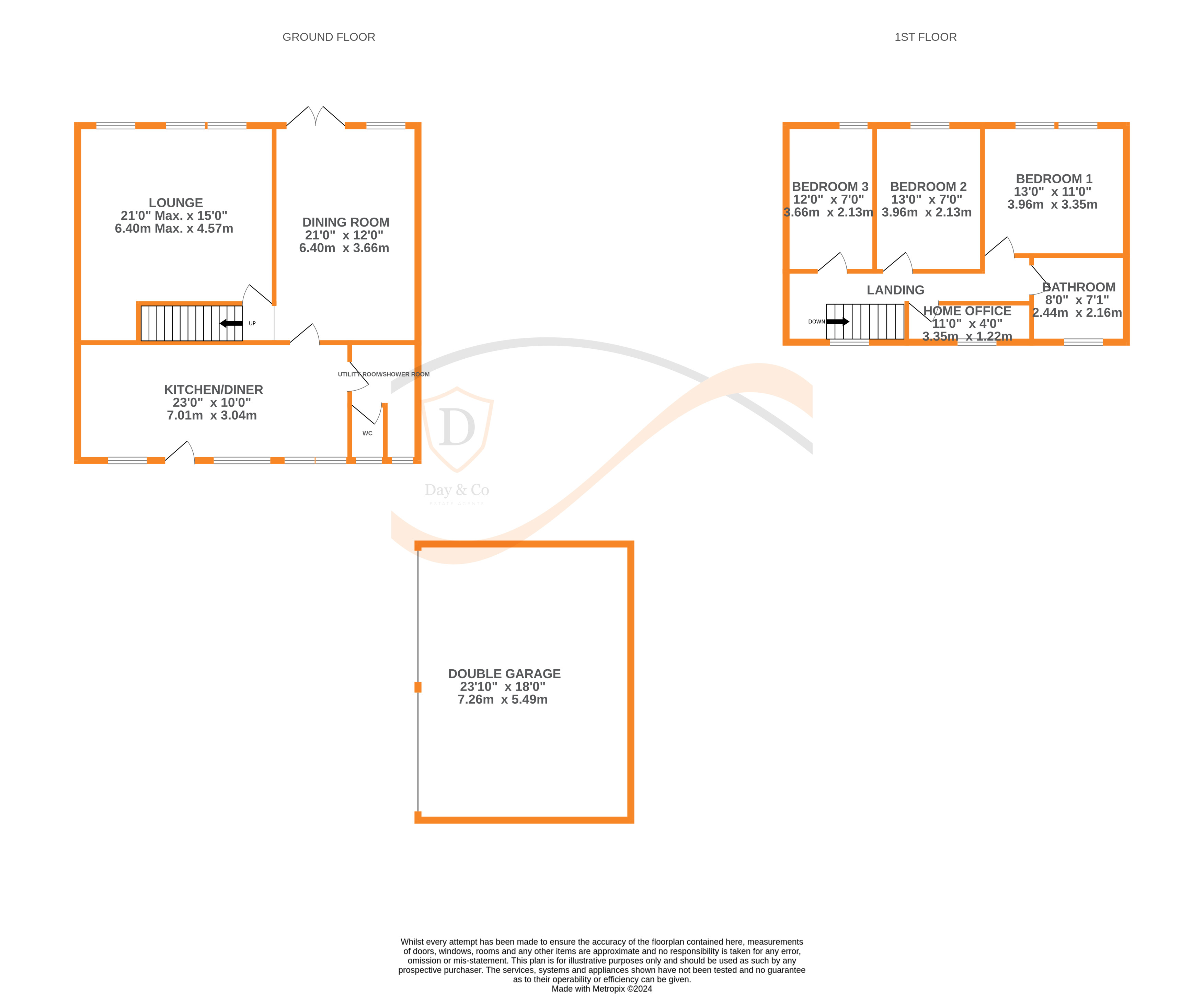 Floorplans For Denholme, Bradford, West Yorkshire