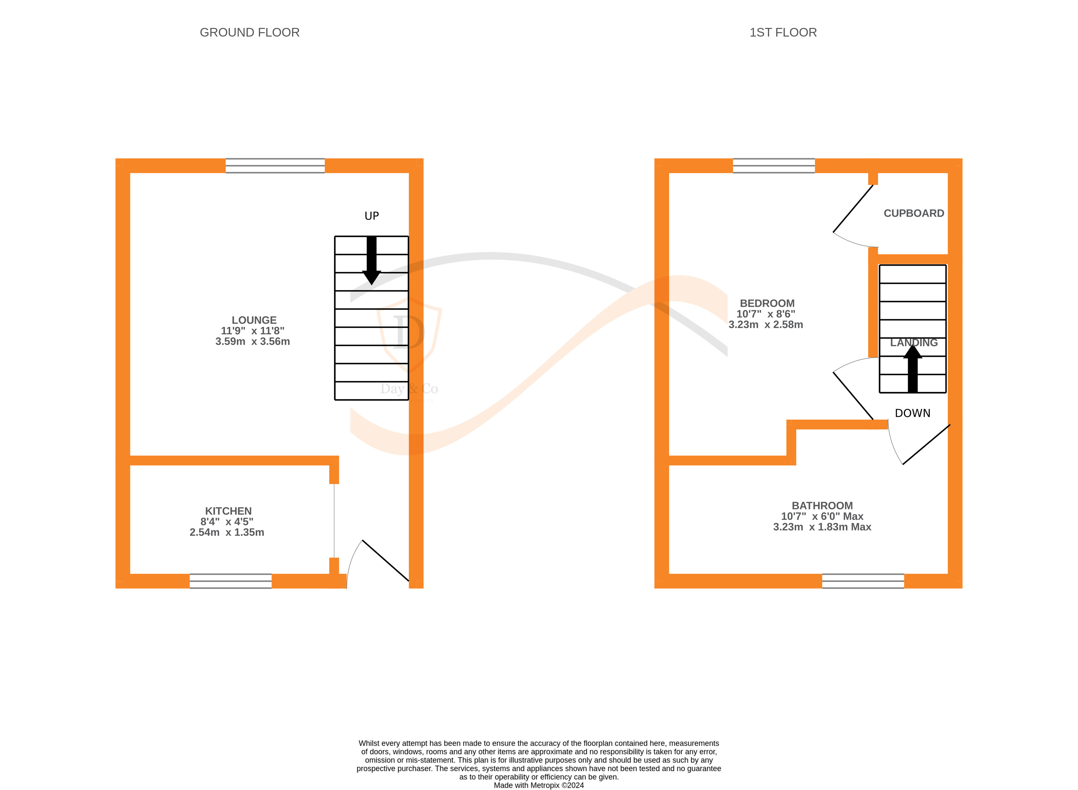 Floorplans For Haworth, Keighley, West Yorkshire