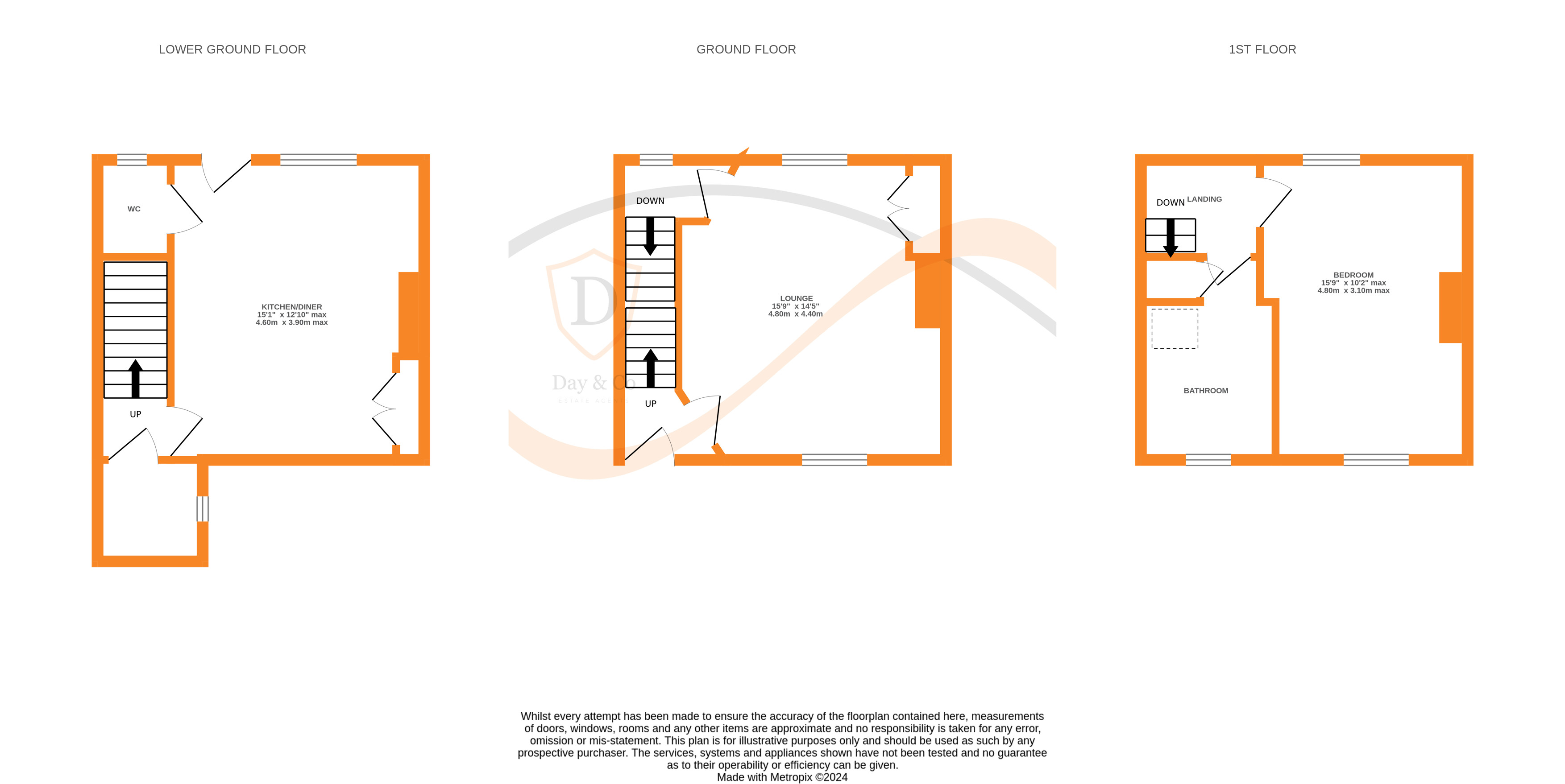 Floorplans For Haworth, Keighley, West Yorkshire