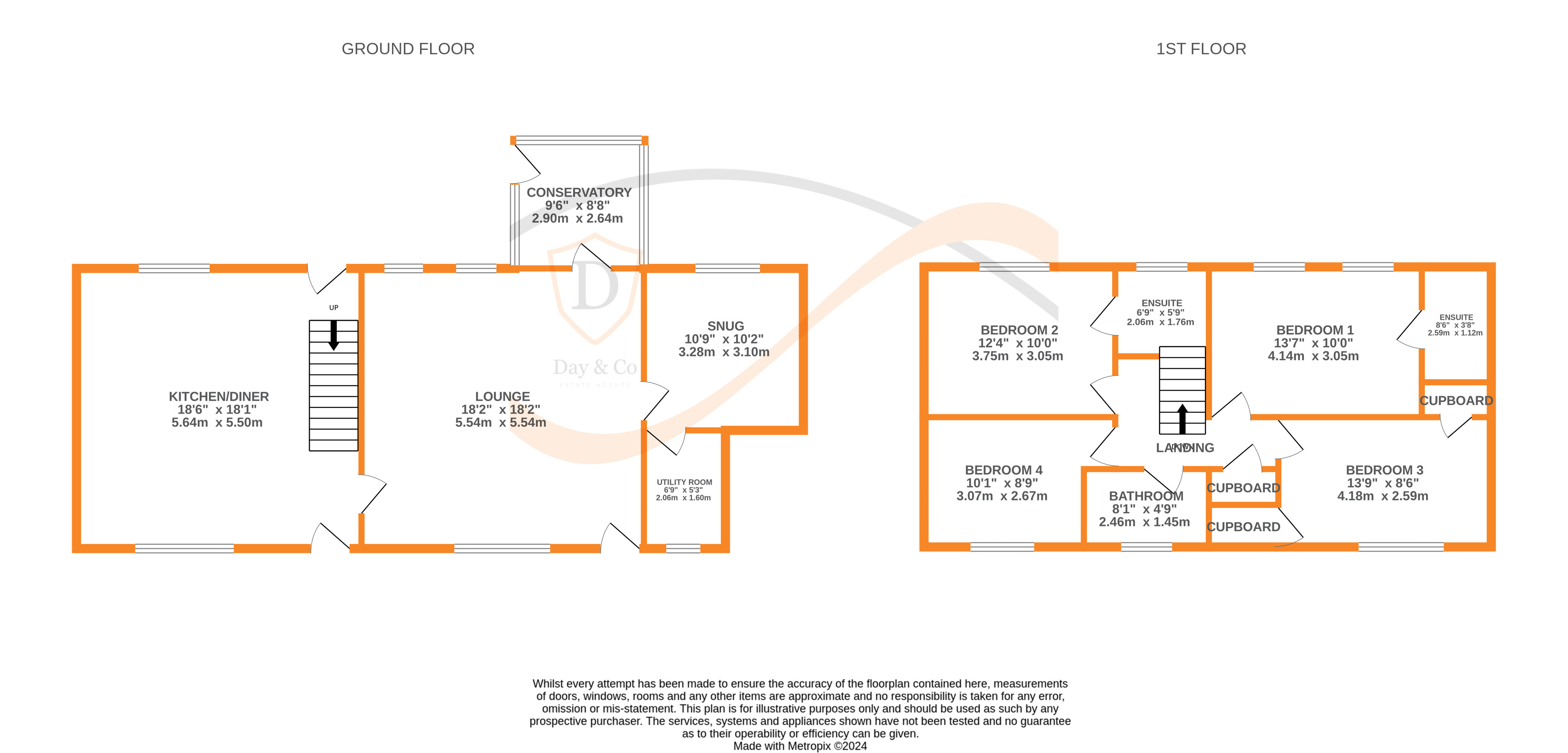 Floorplans For Oakworth, Keighley, West Yorkshire