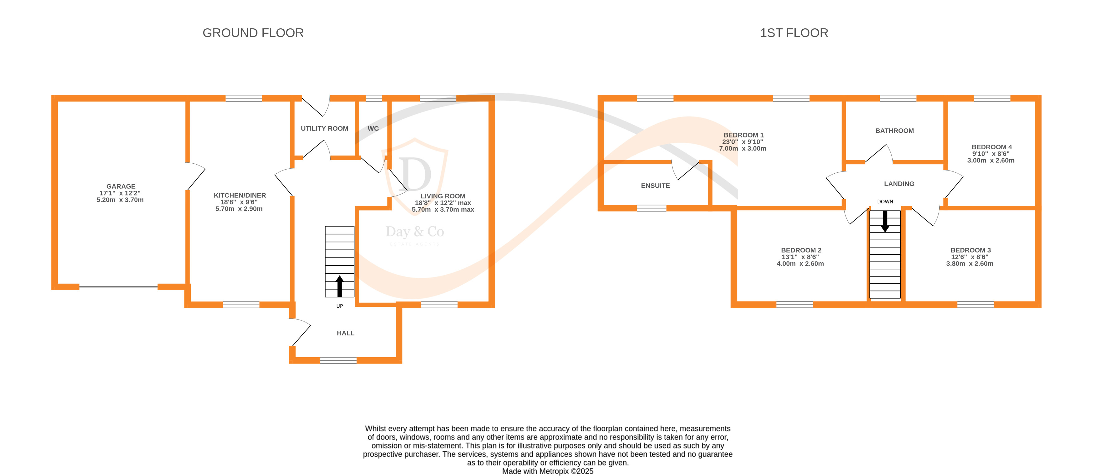 Floorplans For Denholme, Bradford, West Yorkshire