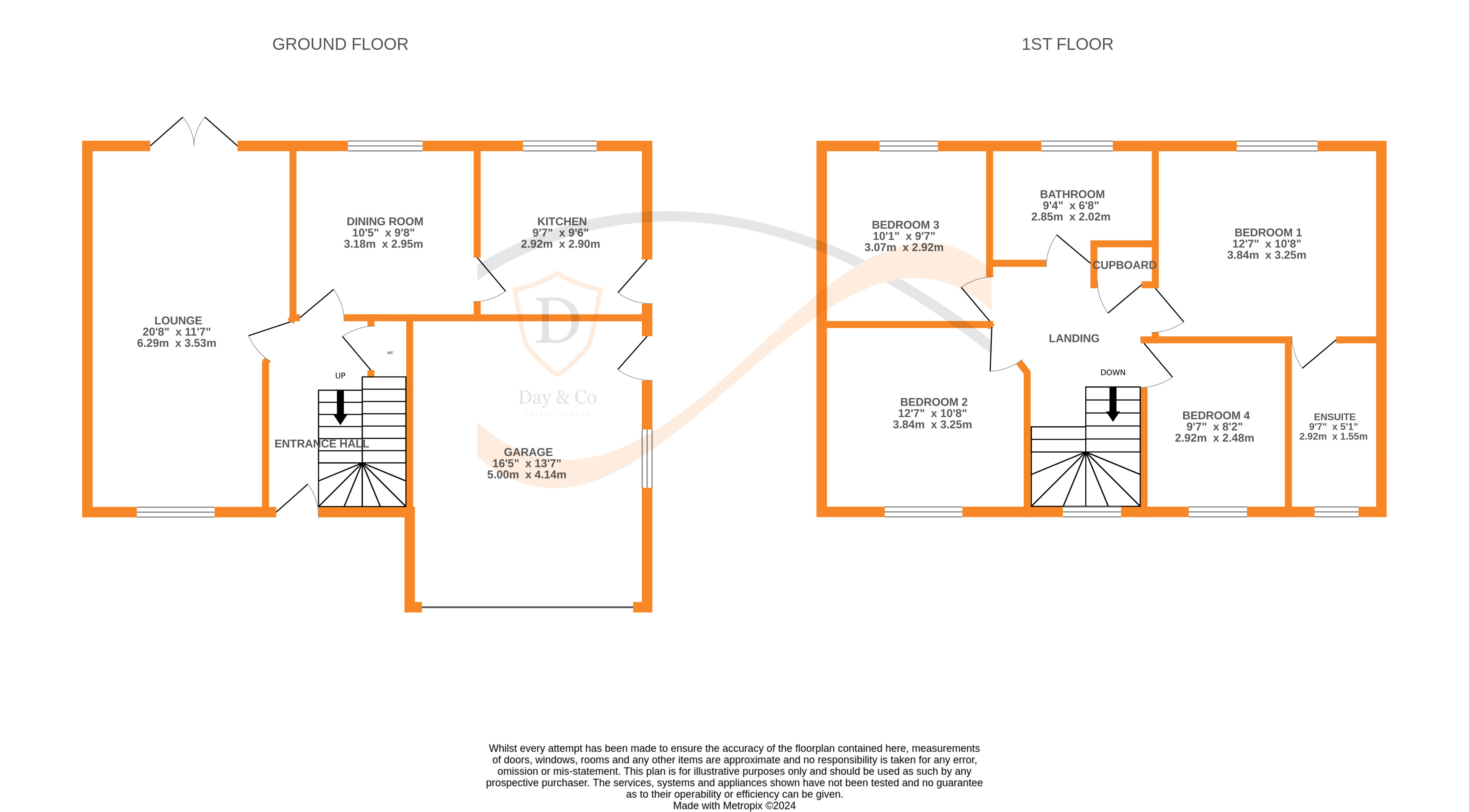 Floorplans For Random Close, Keighley, West Yorkshire