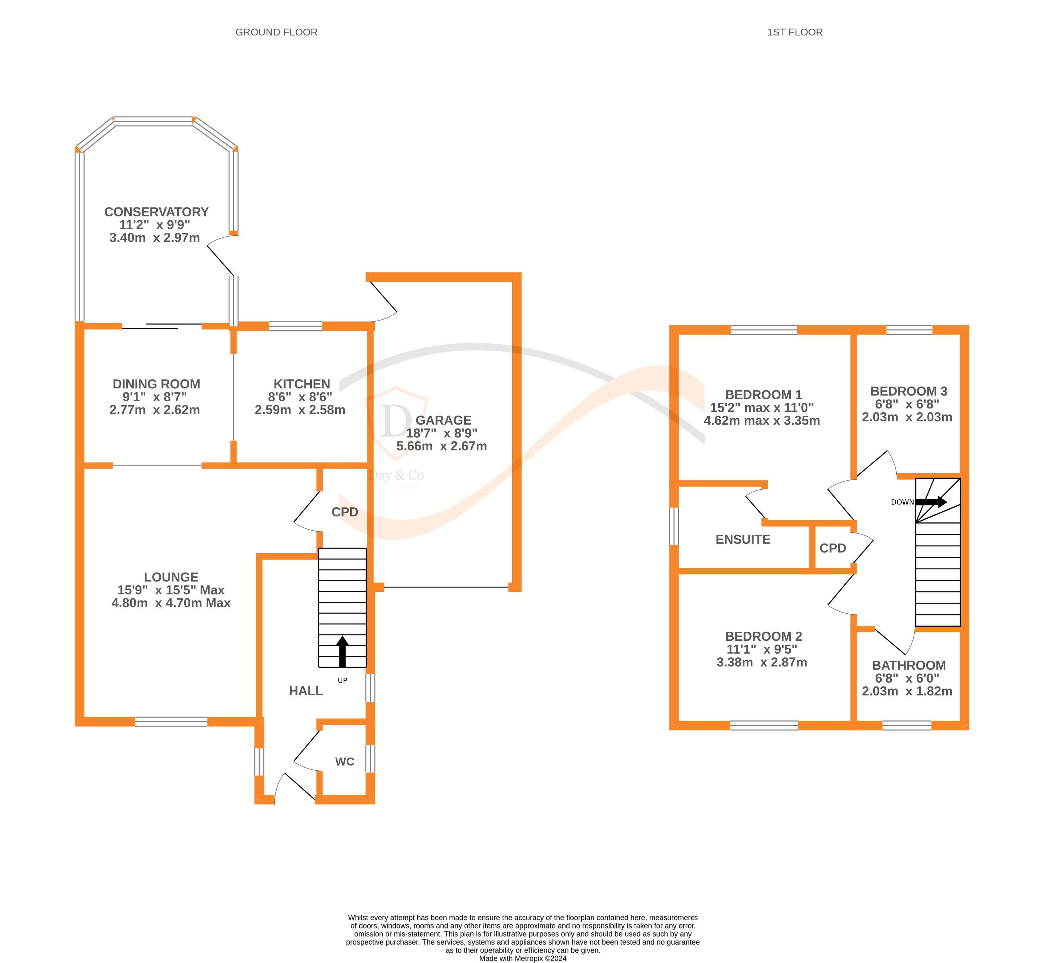 Floorplans For Haworth, Keighley, West Yorkshire