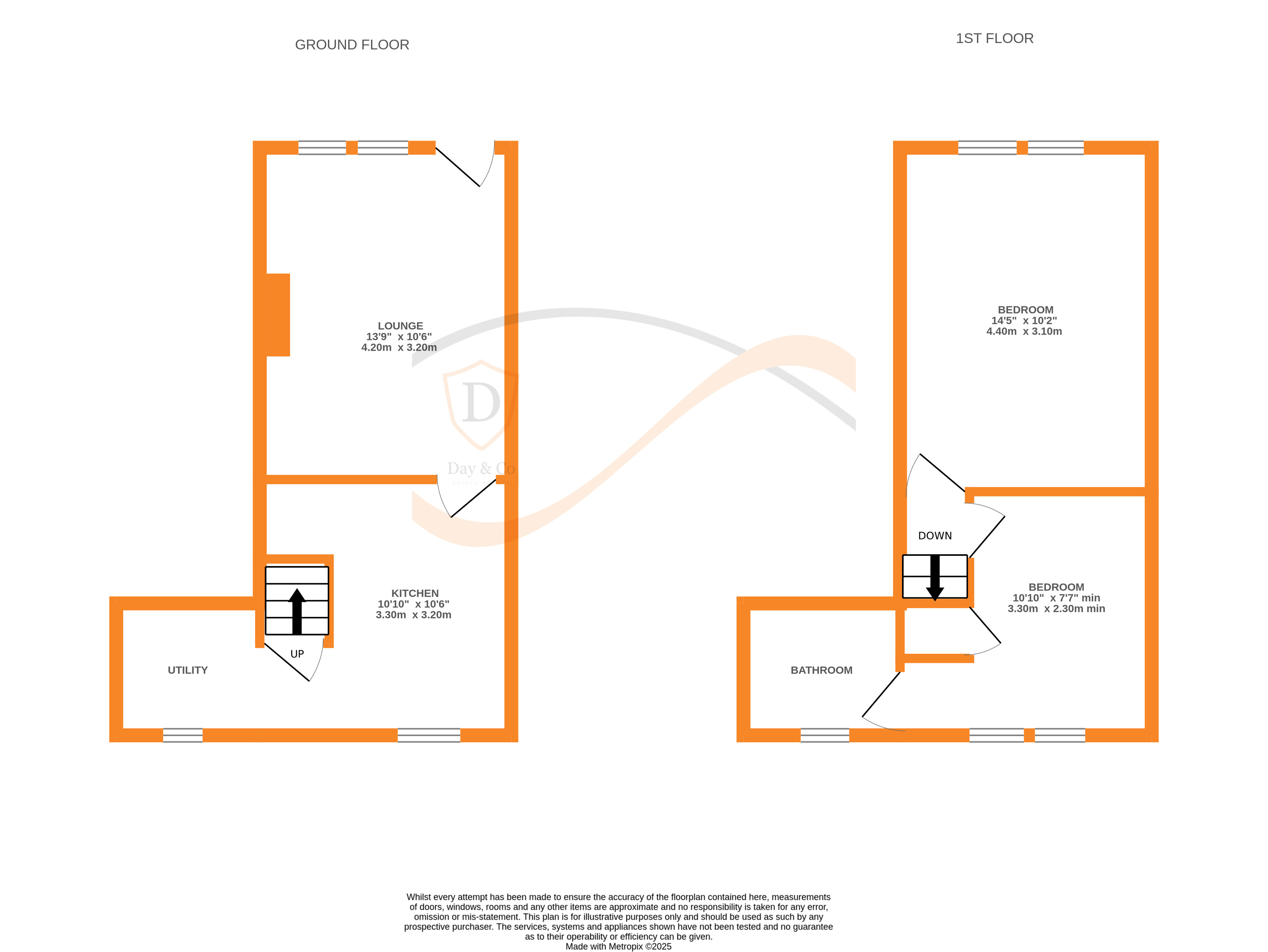 Floorplans For Stanbury, Keighley, West Yorkshire