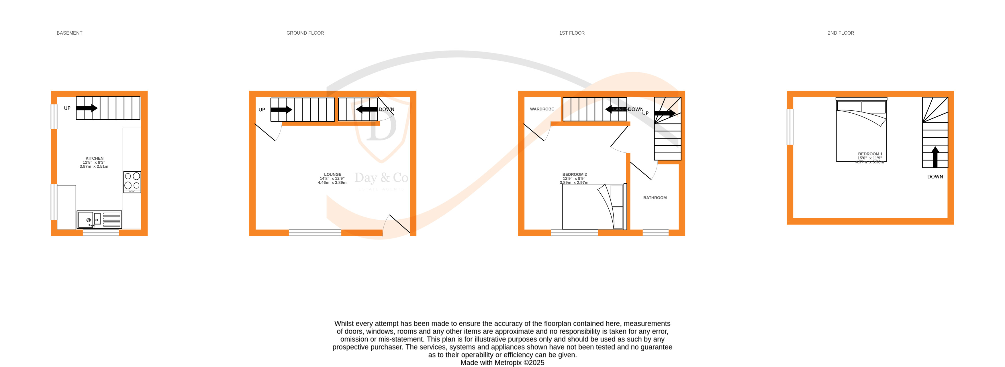 Floorplans For Riddlesden, Keighley, West Yorkshire