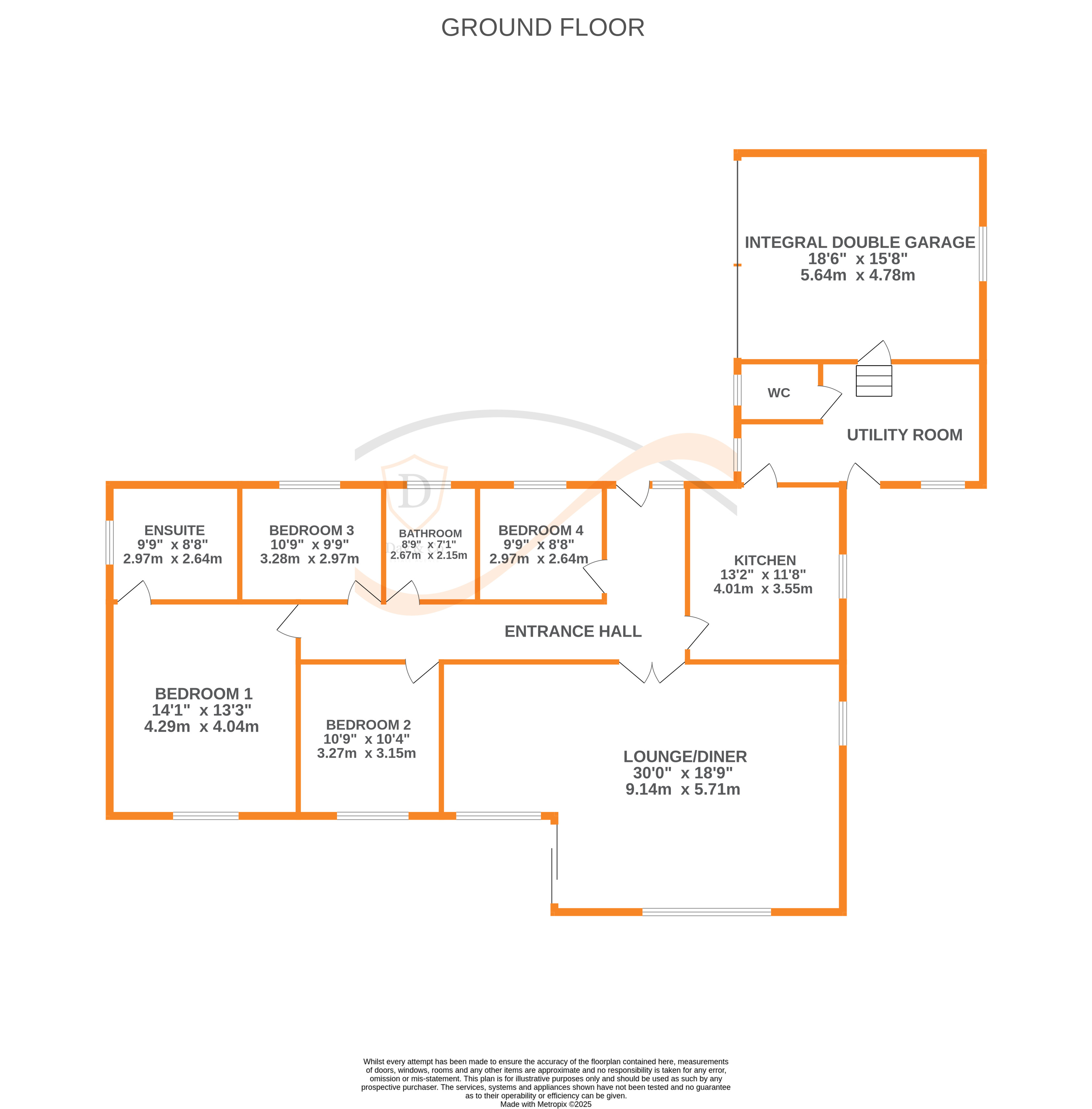 Floorplans For Riddlesden, Keighley, West Yorkshire