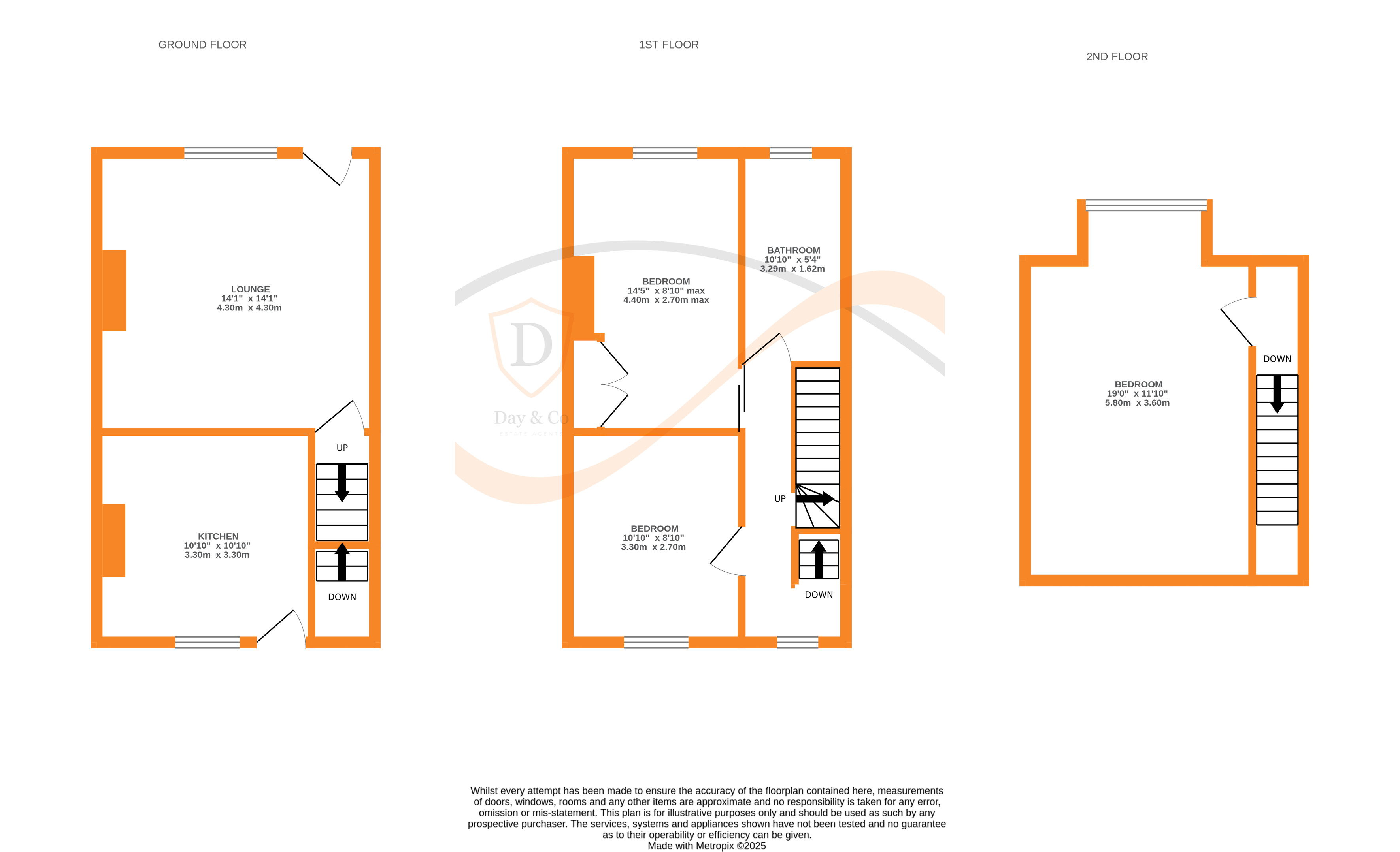 Floorplans For Nashville Terrace, Keighley, West Yorkshire