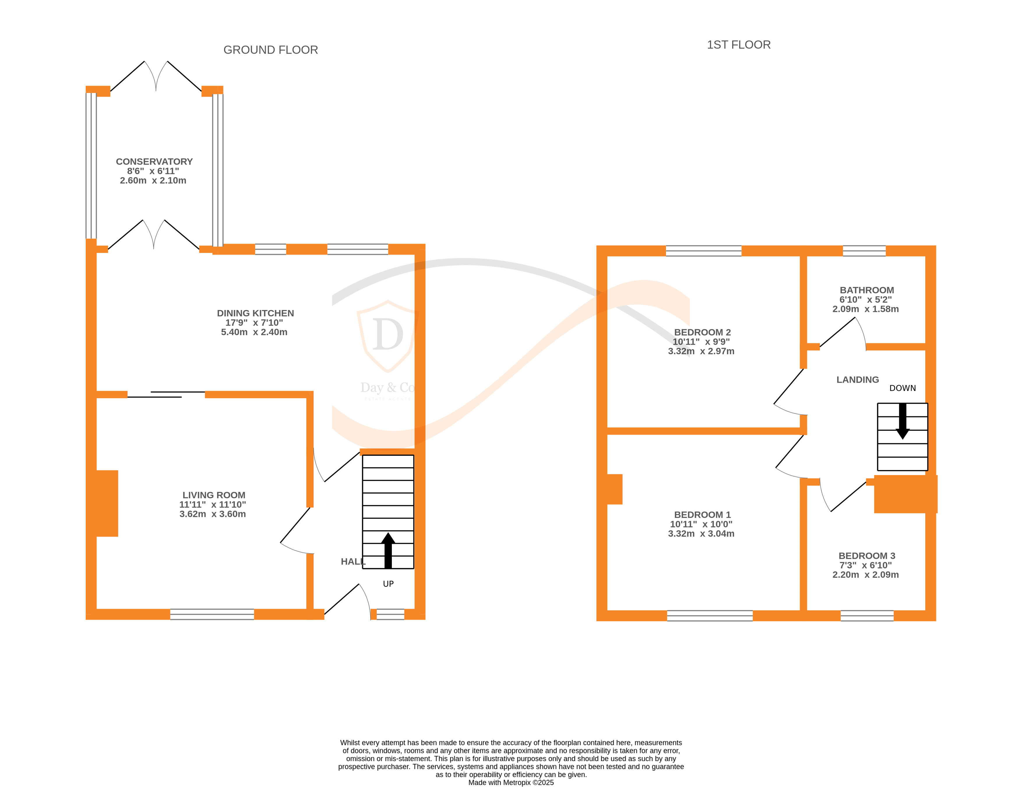 Floorplans For Nile Crescent, Keighley, West Yorkshire