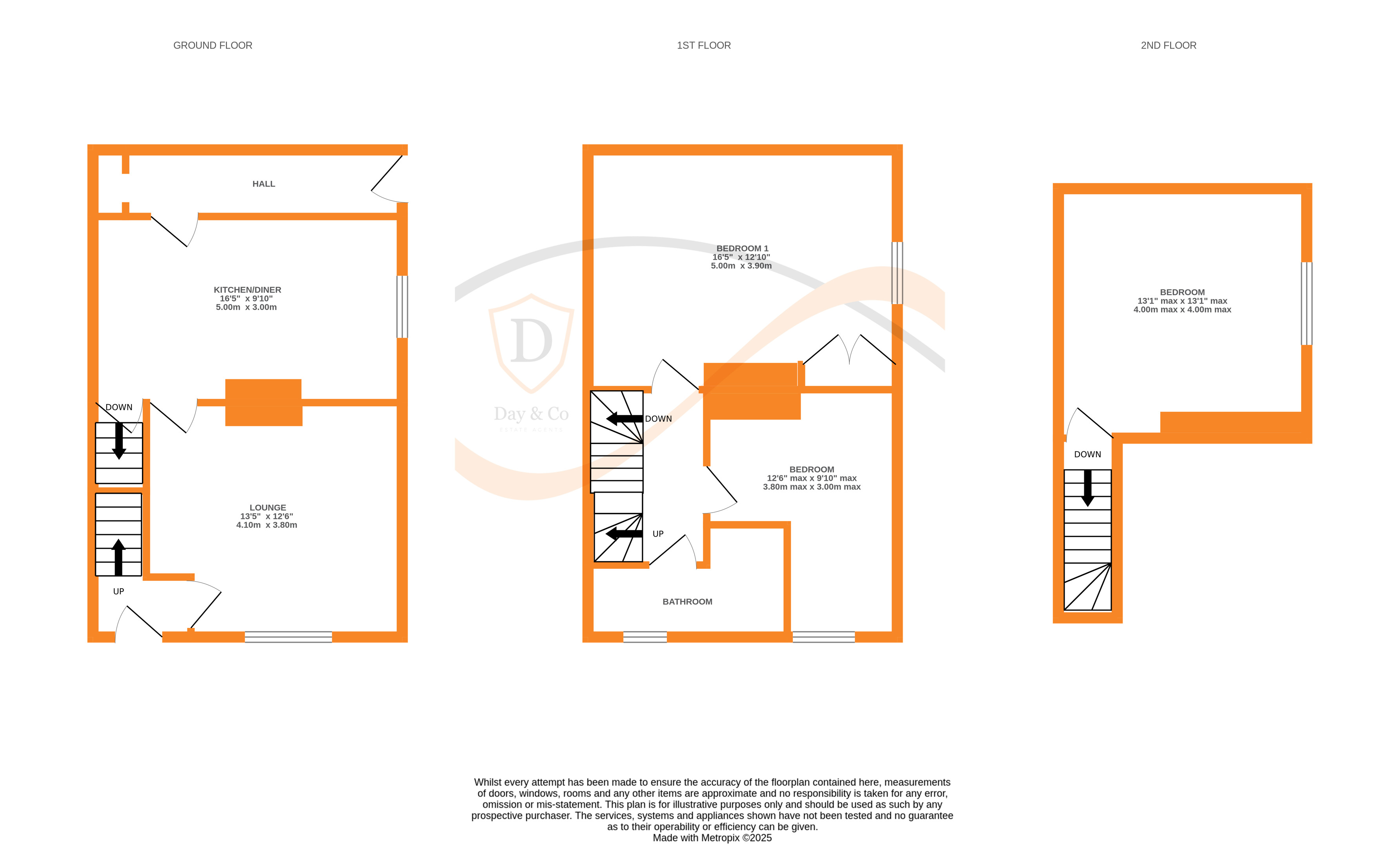 Floorplans For Cross Roads, Keighley, West Yorkshire