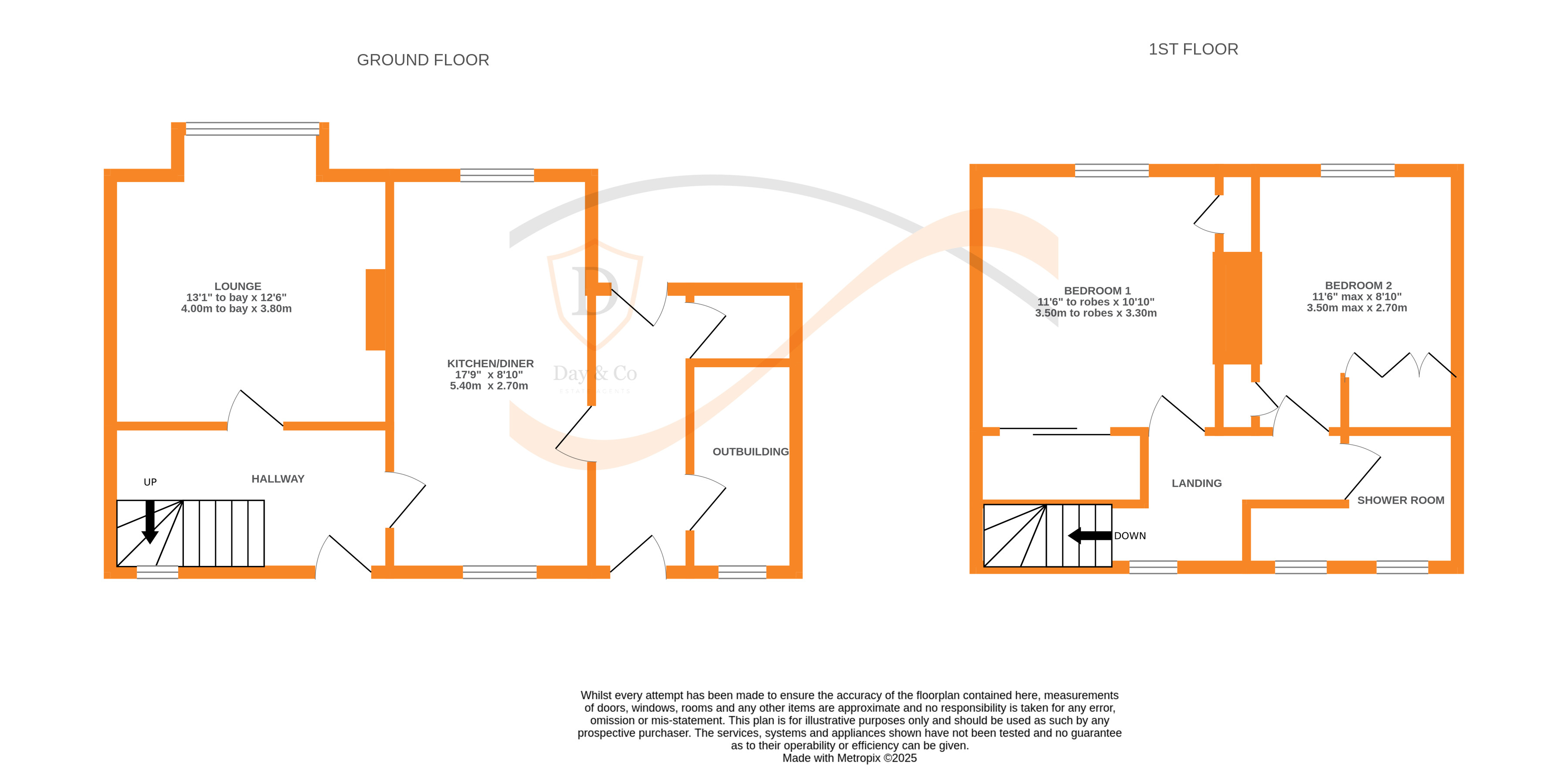Floorplans For Steeton, Keighley, West Yorkshire