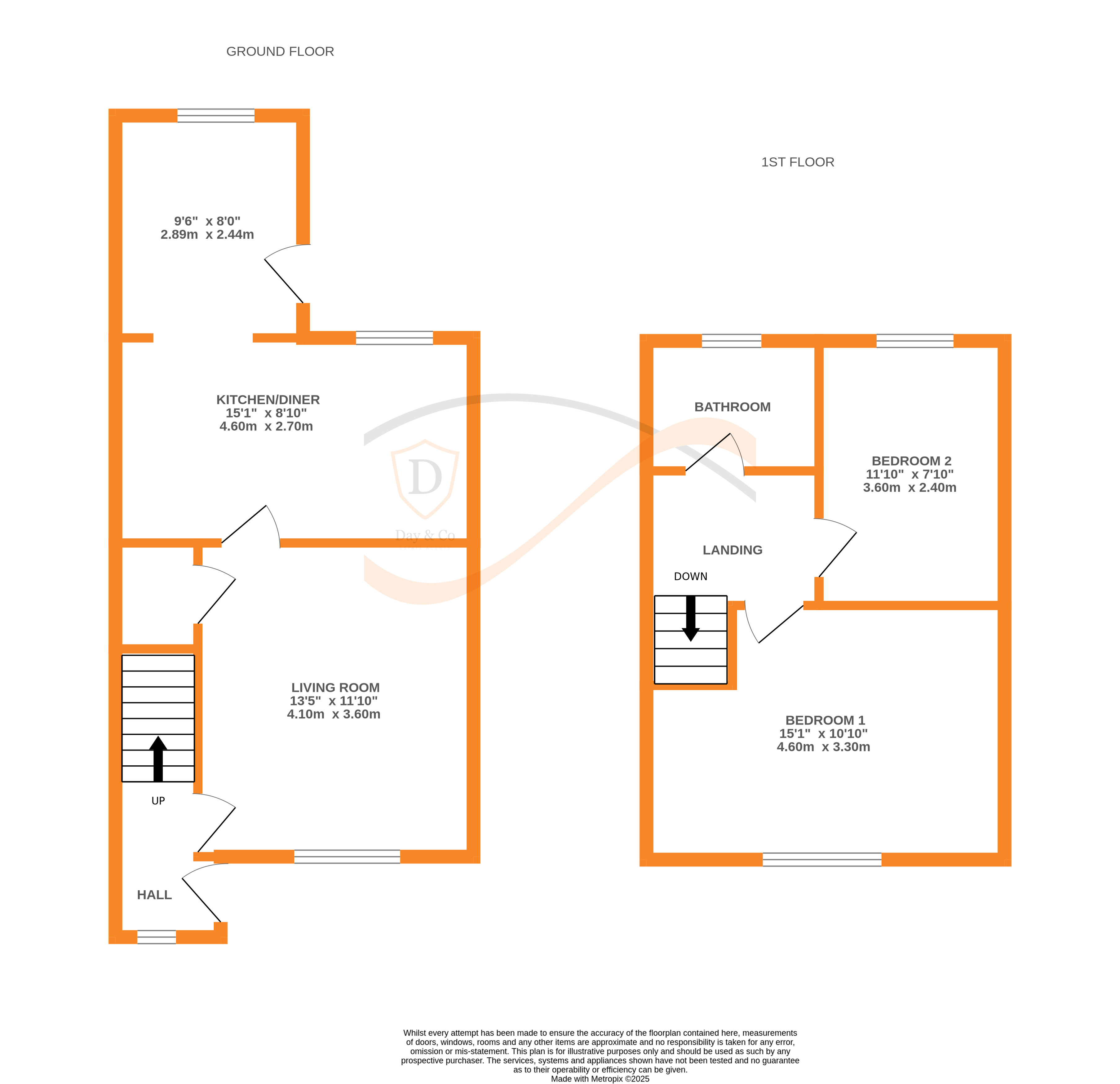 Floorplans For Rose Meadows, Keighley, West Yorkshire