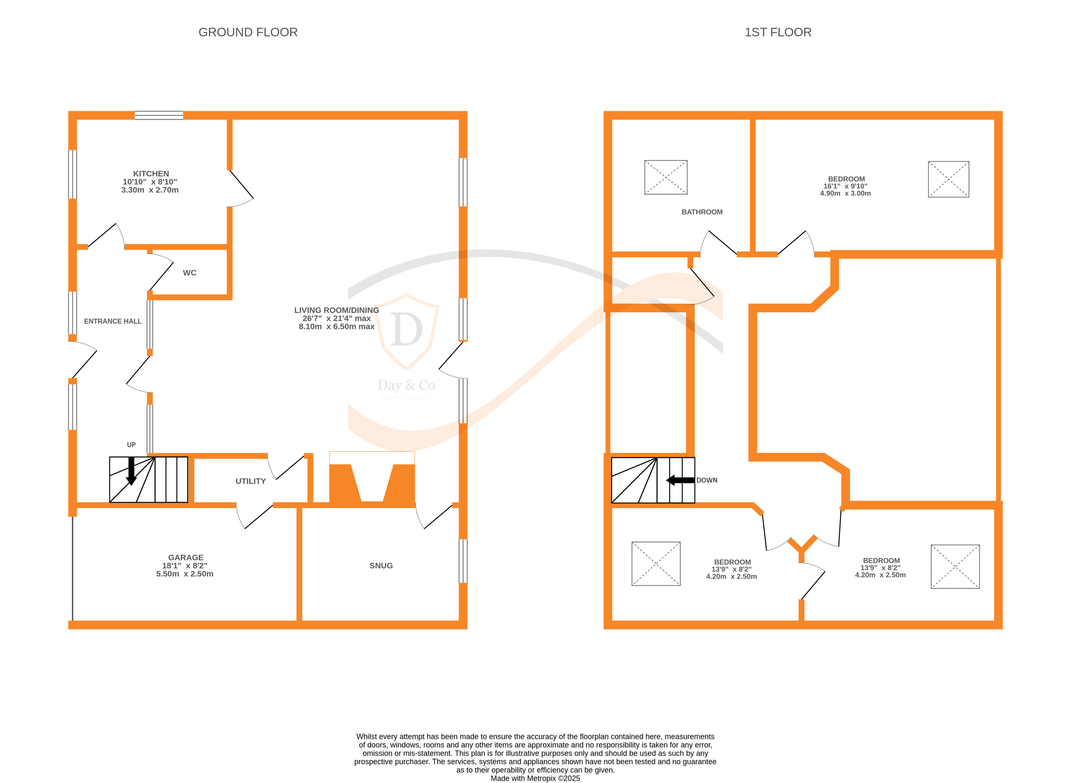 Floorplans For Oakworth, Keighley, West Yorkshire