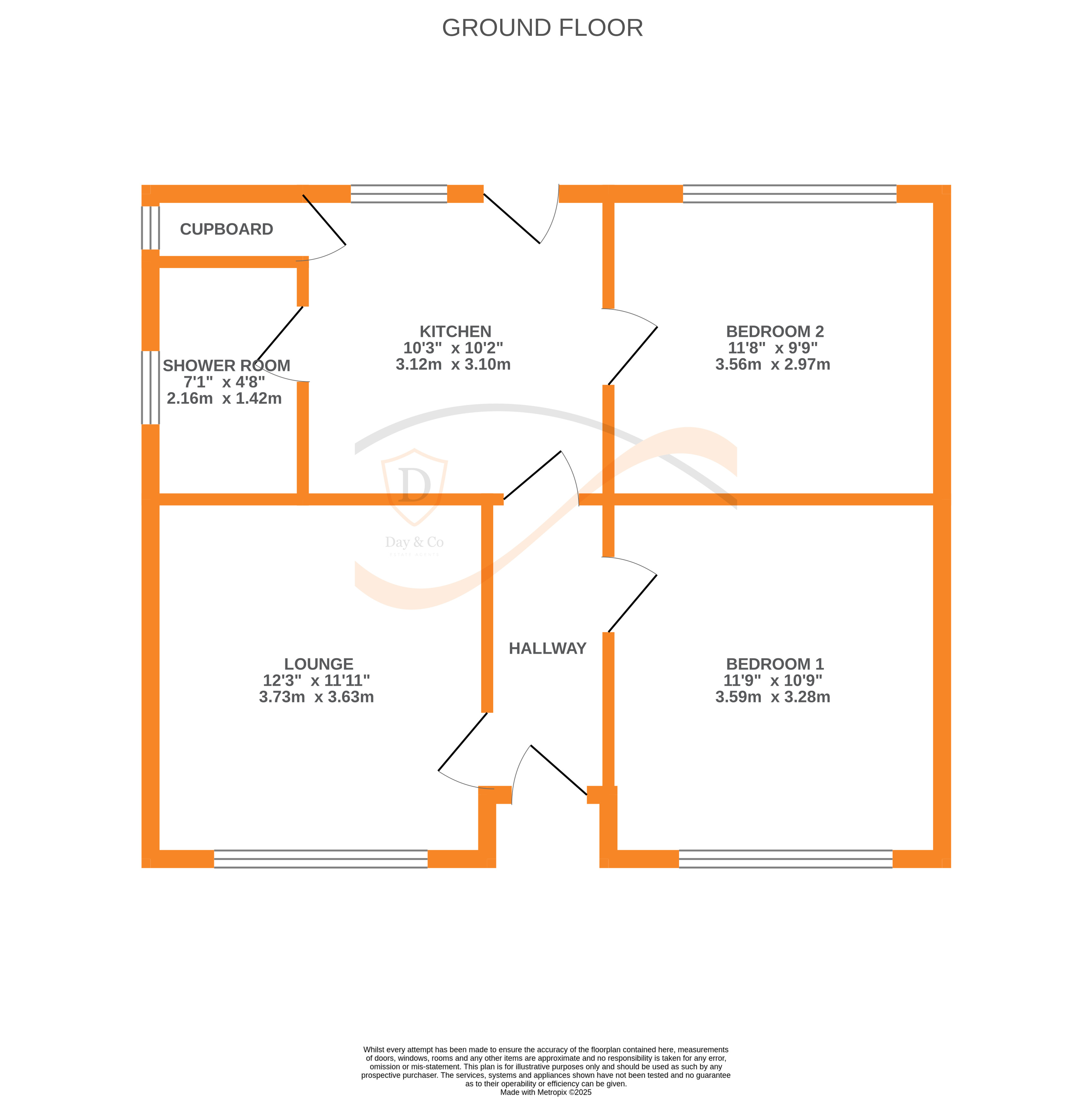 Floorplans For Sunnyhill Grove, Keighley, West Yorkshire