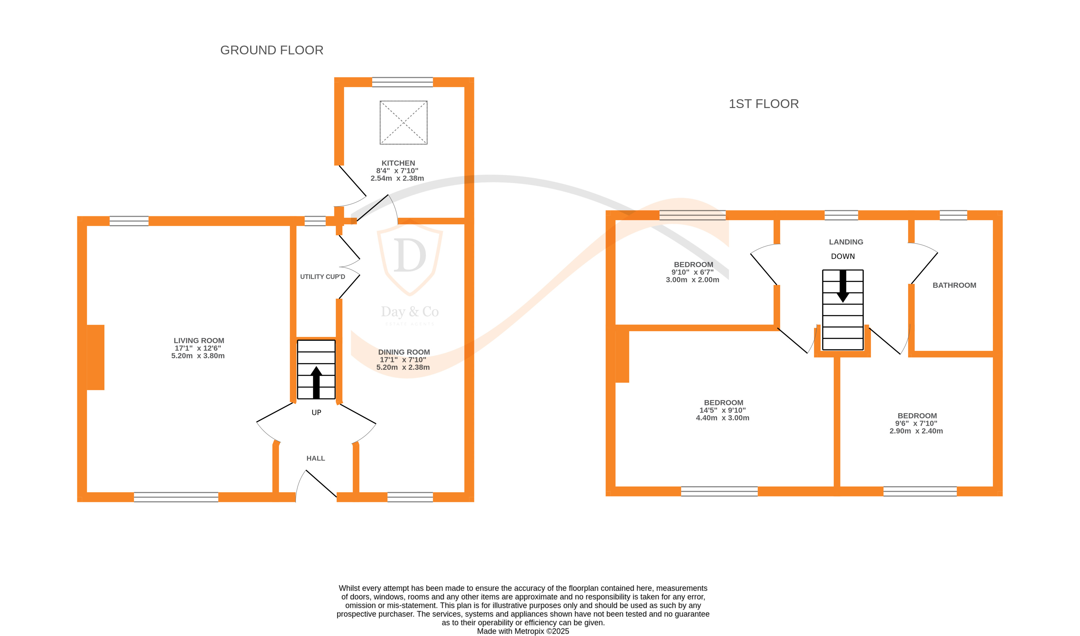 Floorplans For Sunnyhill Grove, Keighley, West Yorkshire