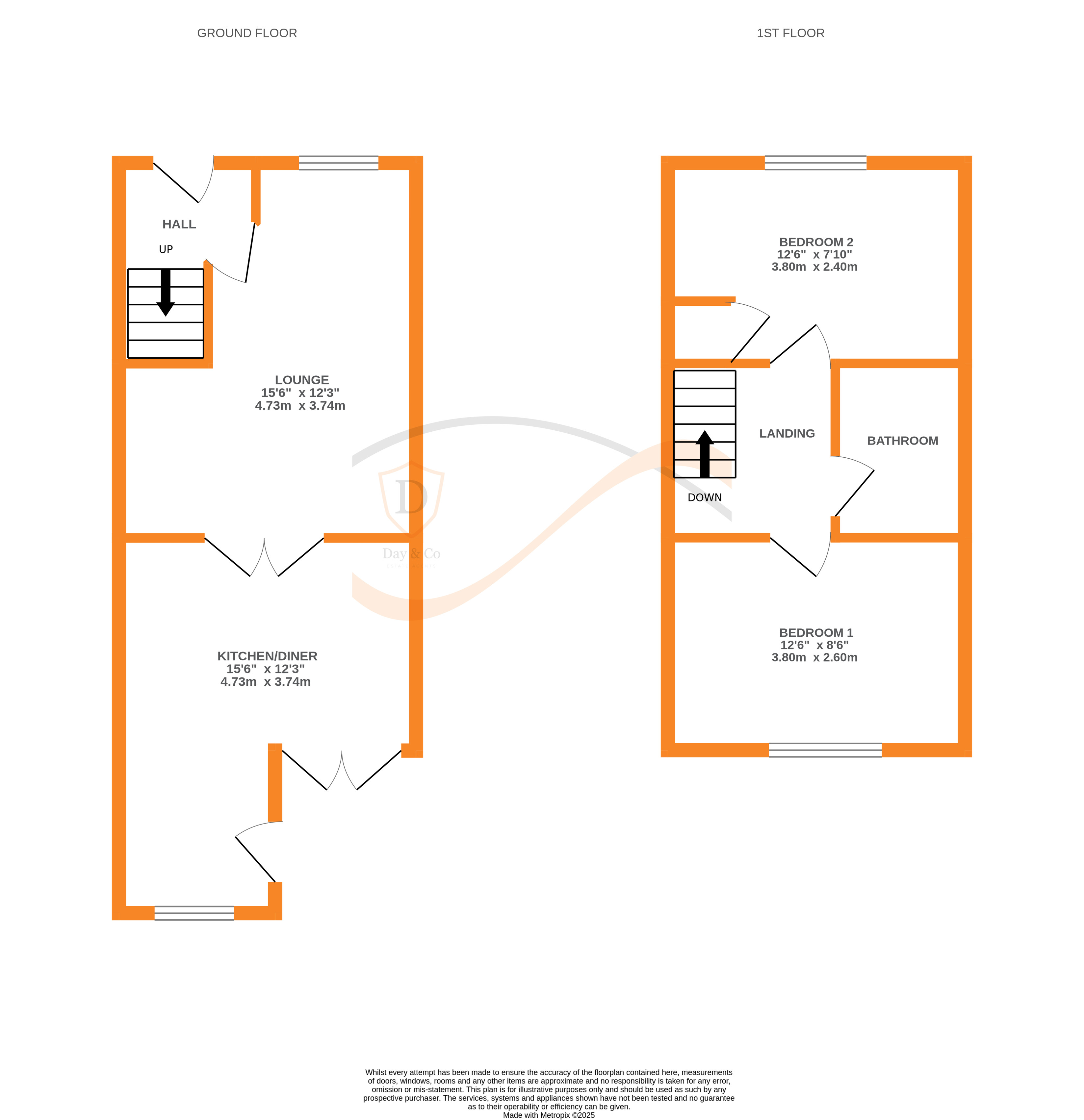 Floorplans For Oxenhope, Keighley, West Yorkshire