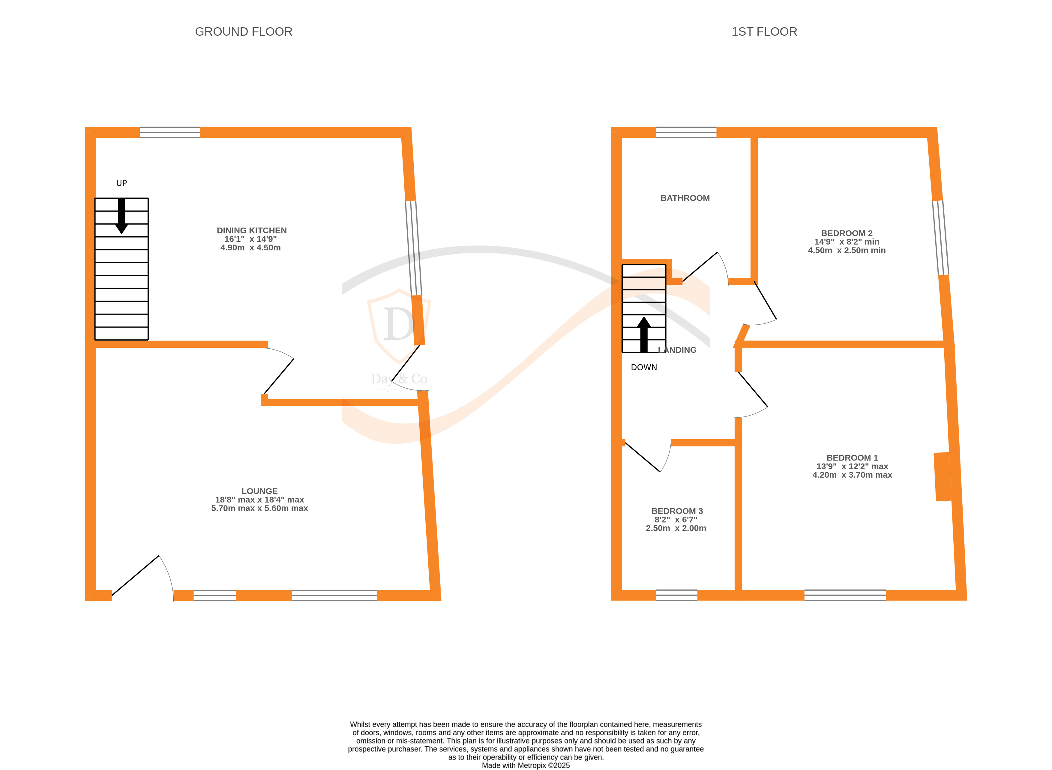 Floorplans For Harden, Bingley, West Yorkshire