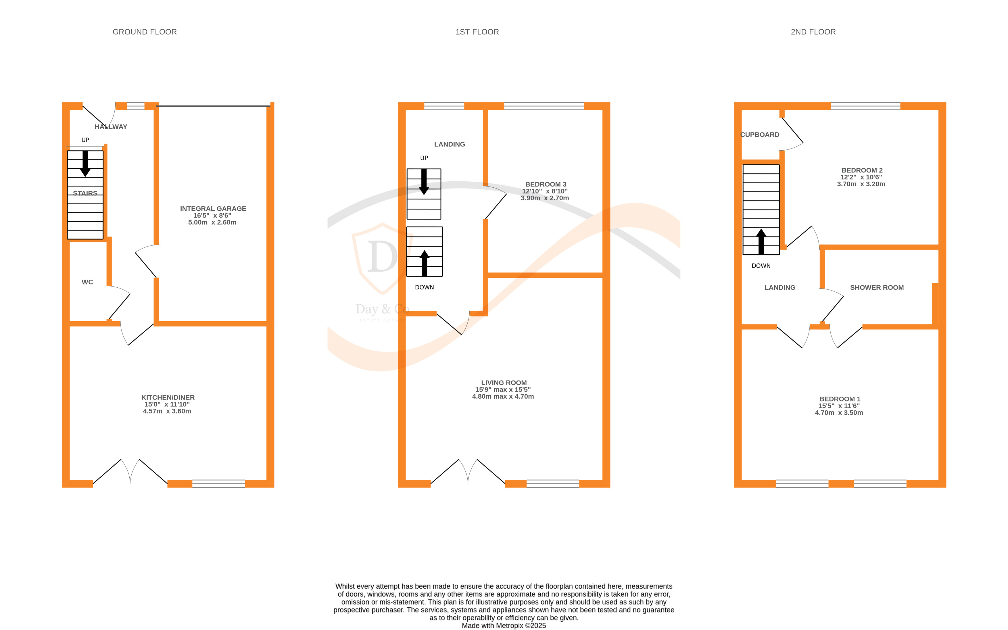 Floorplans For Rushy Fall Meadow, Keighley, West Yorkshire