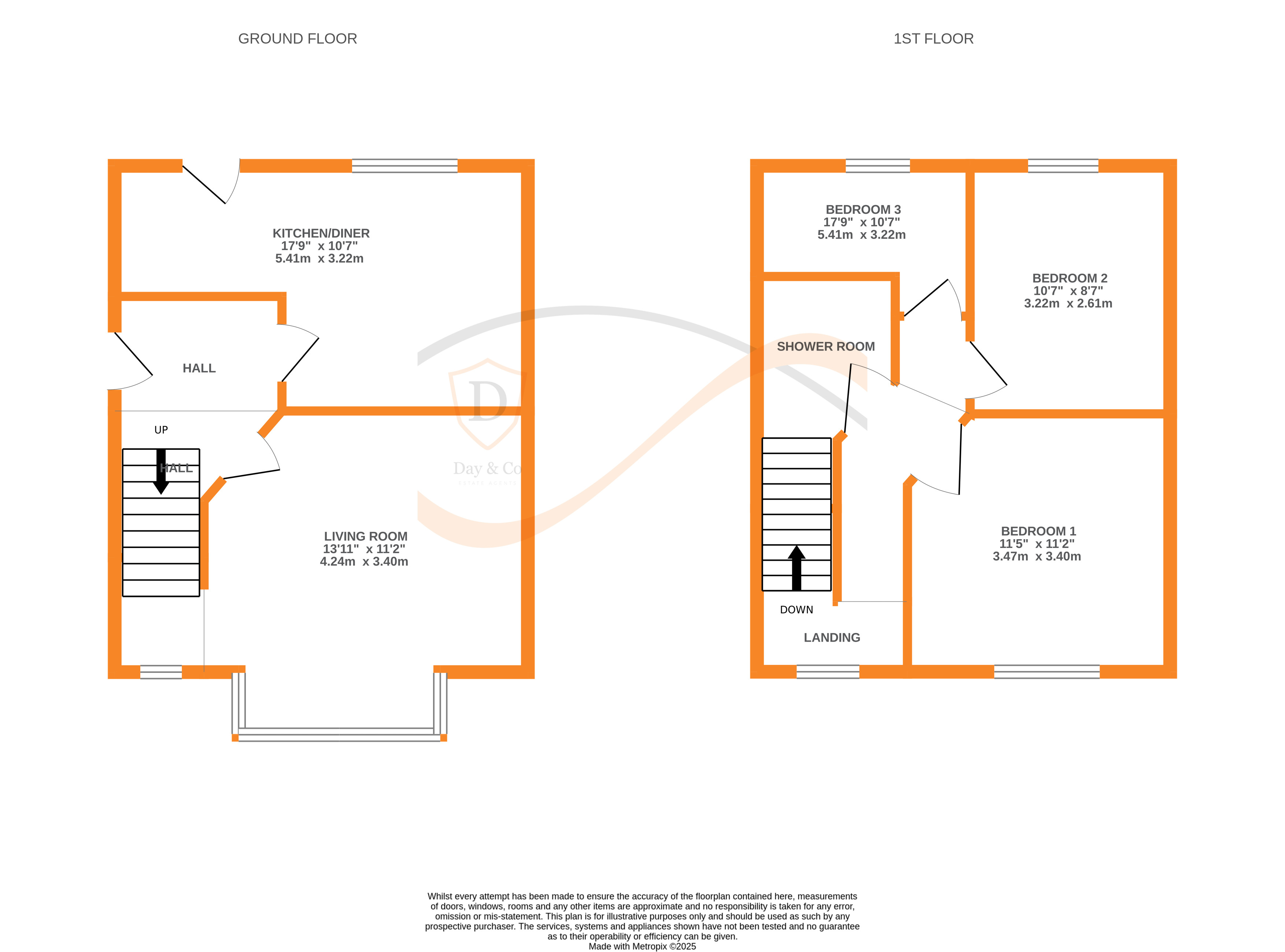 Floorplans For Riddlesden, Keighley, West Yorkshire