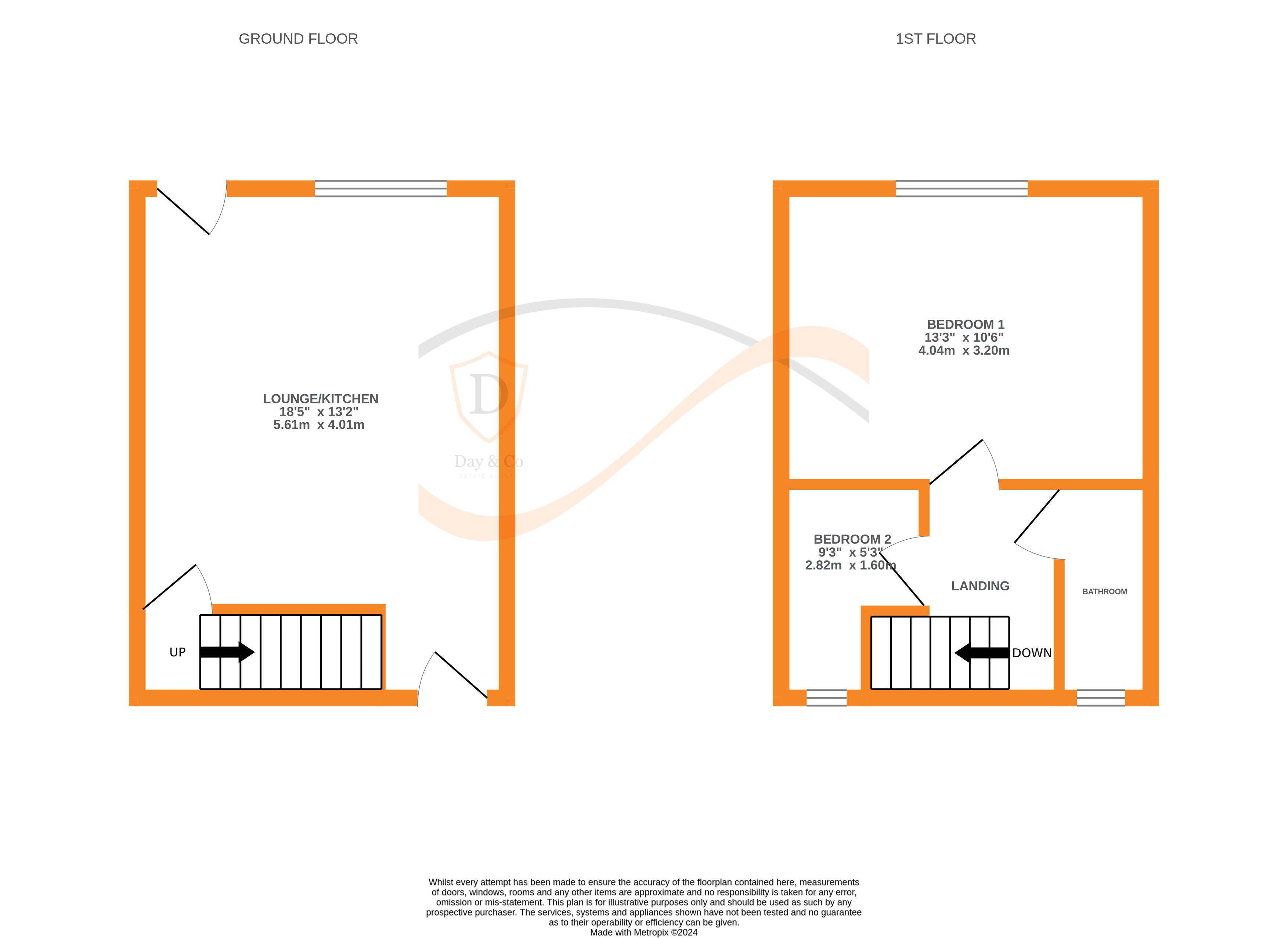 Floorplans For Haworth, Keighley, West Yorkshire