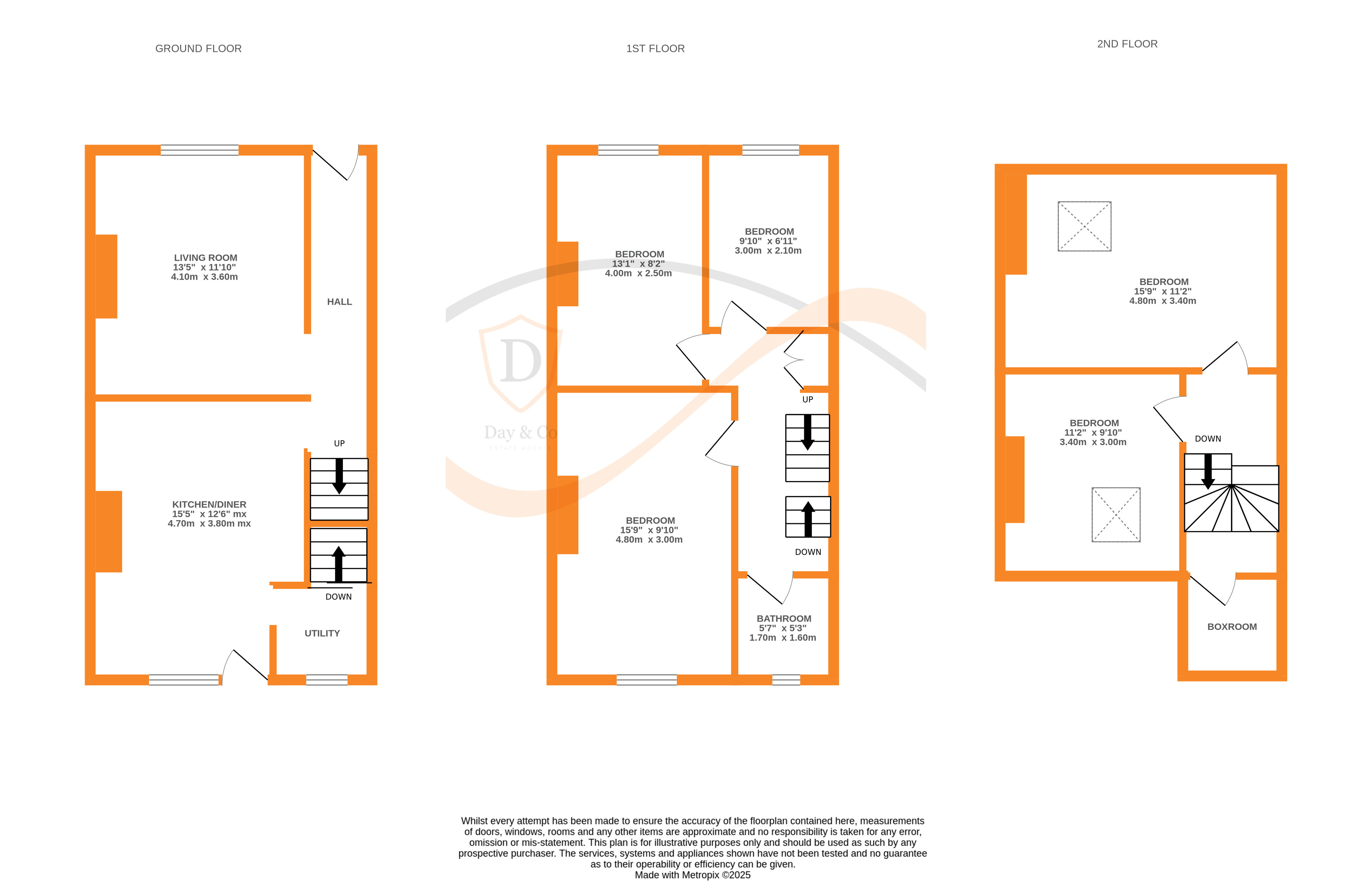 Floorplans For Haworth, Keighley, West Yorkshire