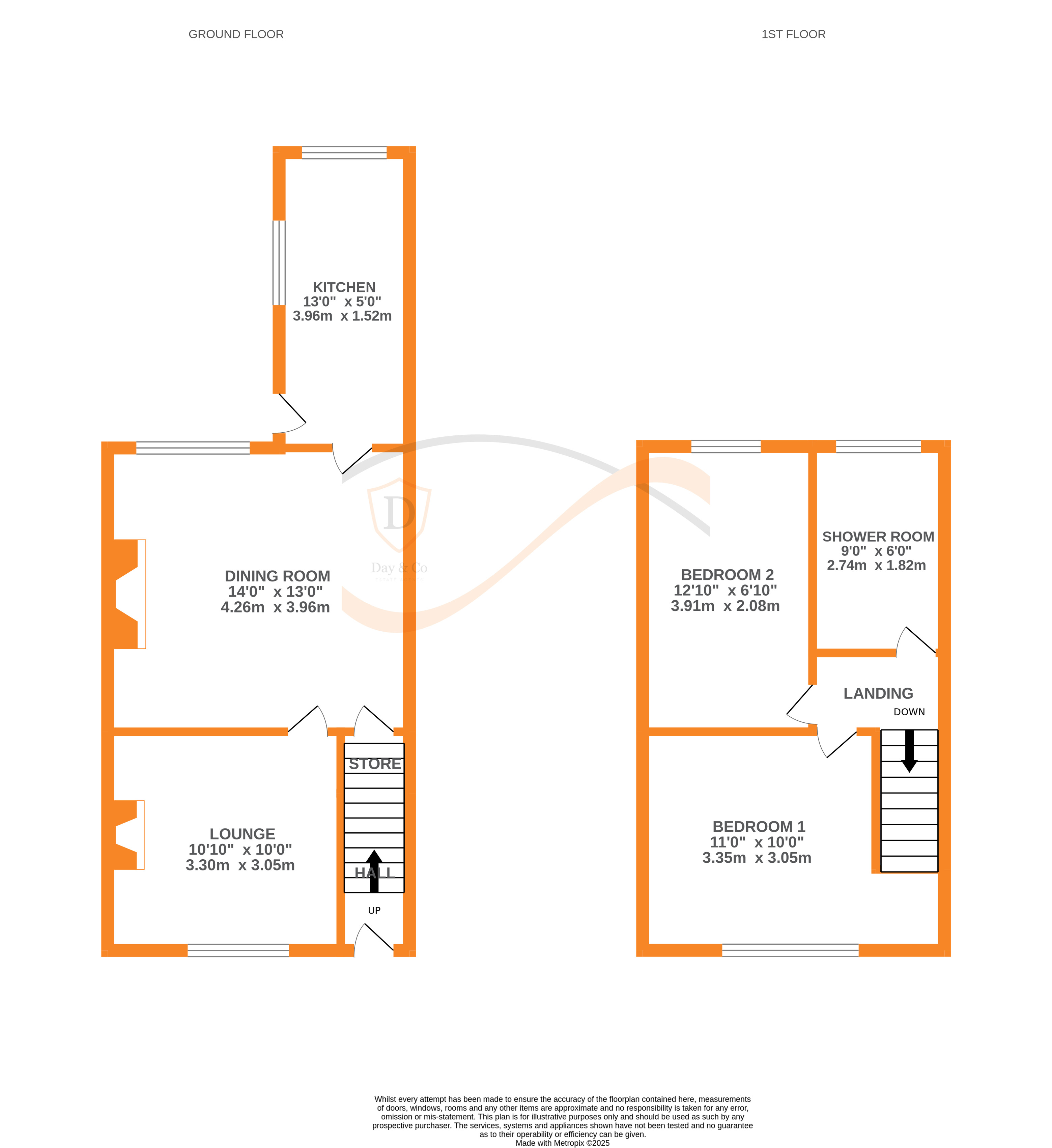 Floorplans For Riddlesden, Keighley, West Yorkshire