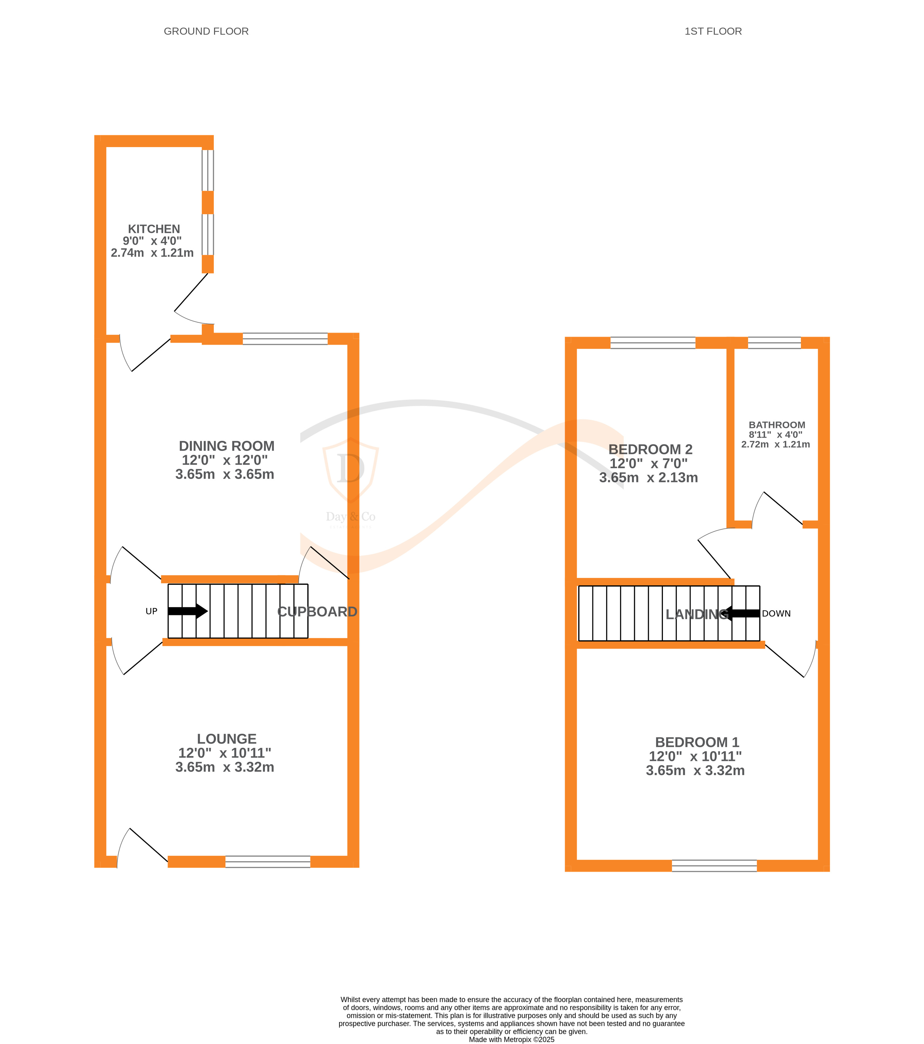 Floorplans For Fell Lane, Keighley, West Yorkshire
