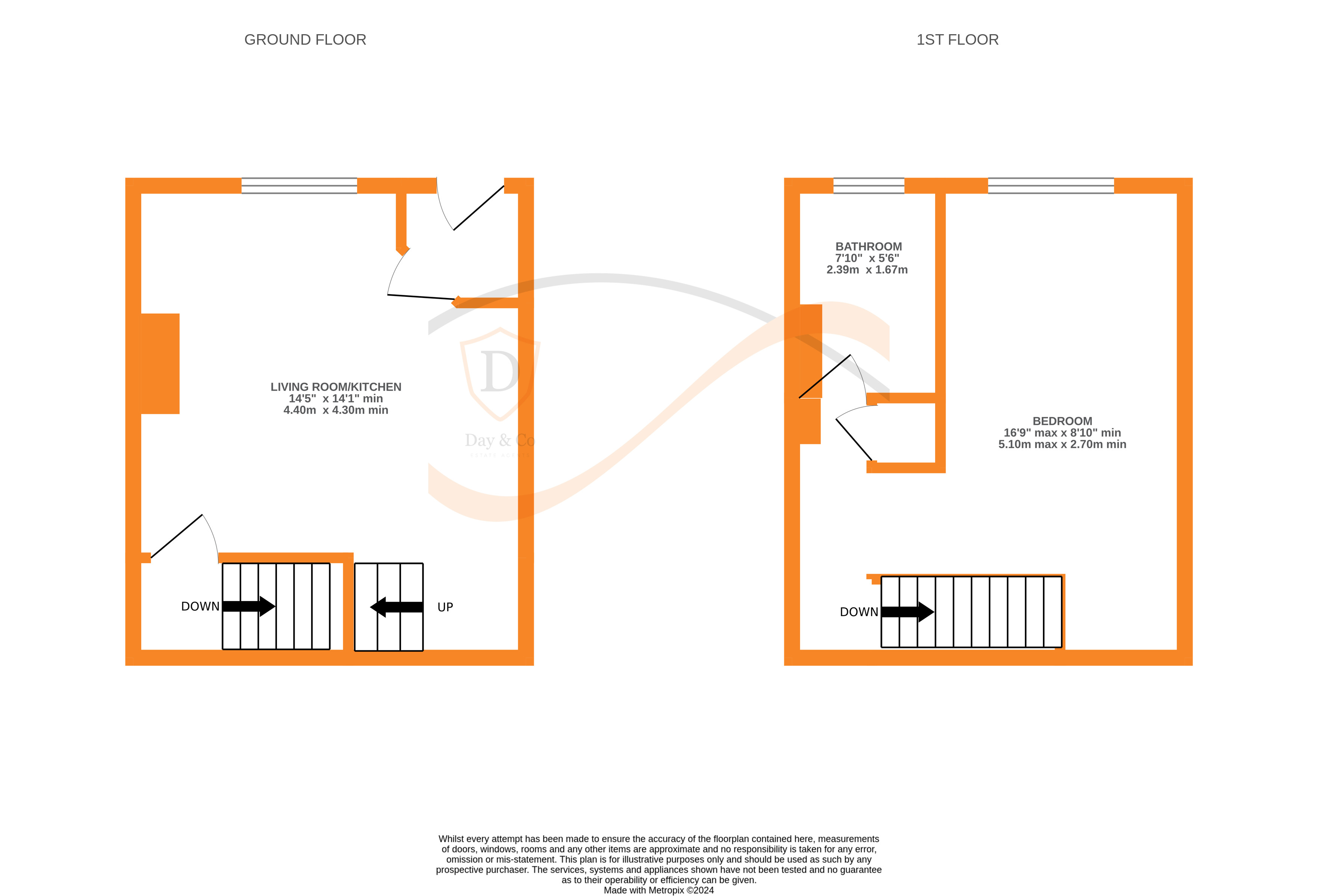 Floorplans For Cross Roads, Keighley, West Yorkshire