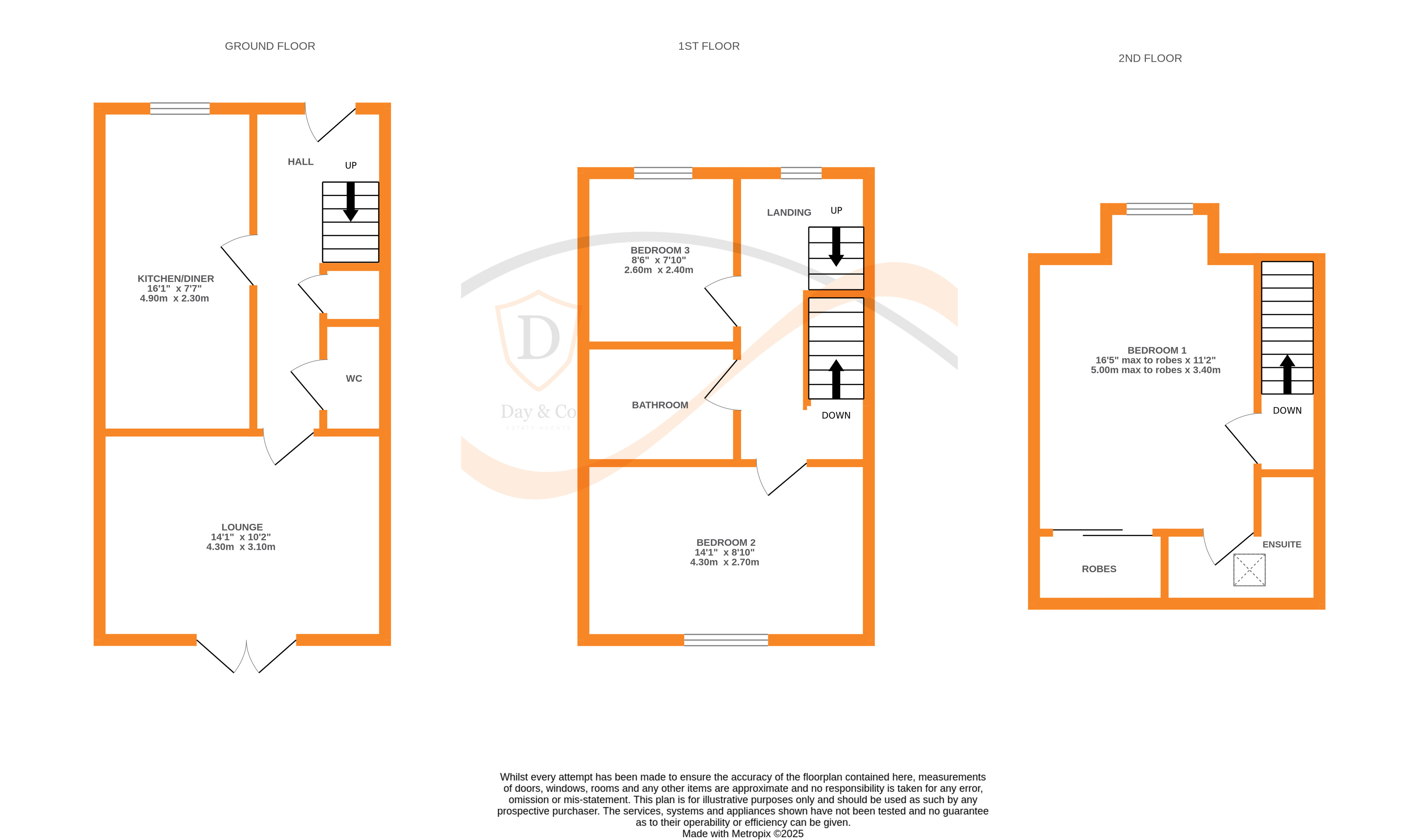 Floorplans For Pepper Hill Lea, Keighley, West Yorkshire