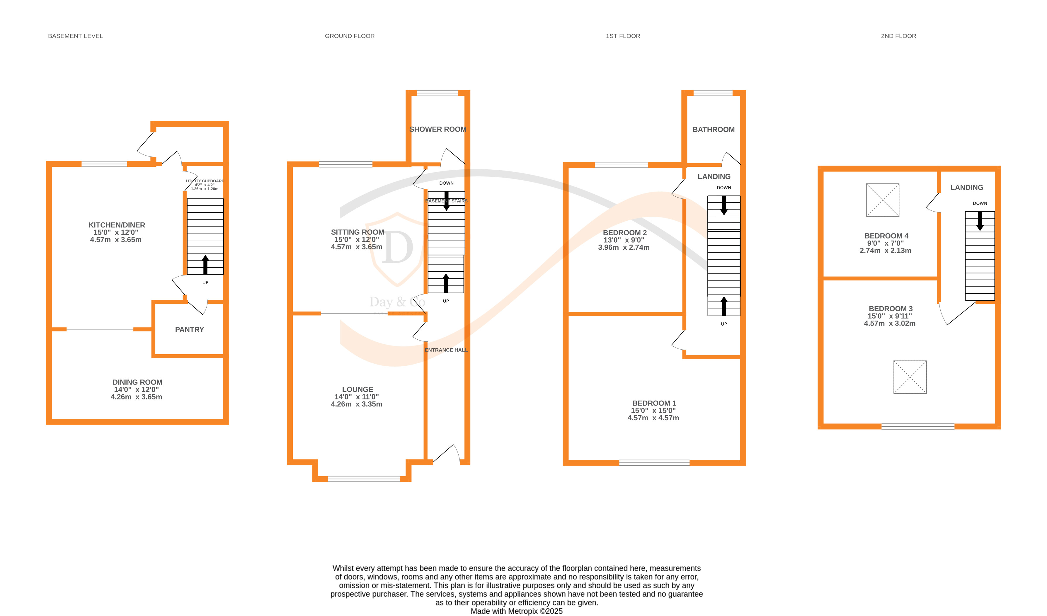 Floorplans For Skipton Road, Keighley, West Yorkshire