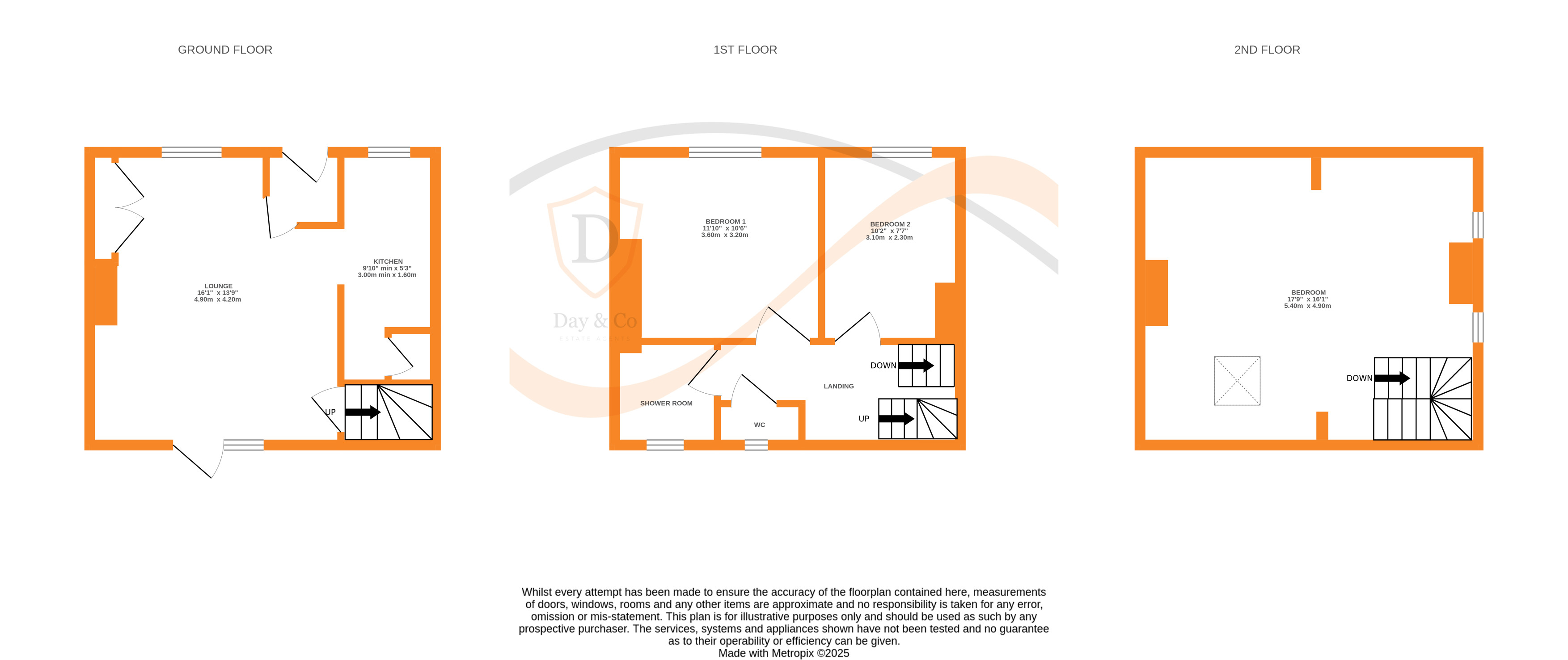 Floorplans For Haworth, Keighley, West Yorkshire