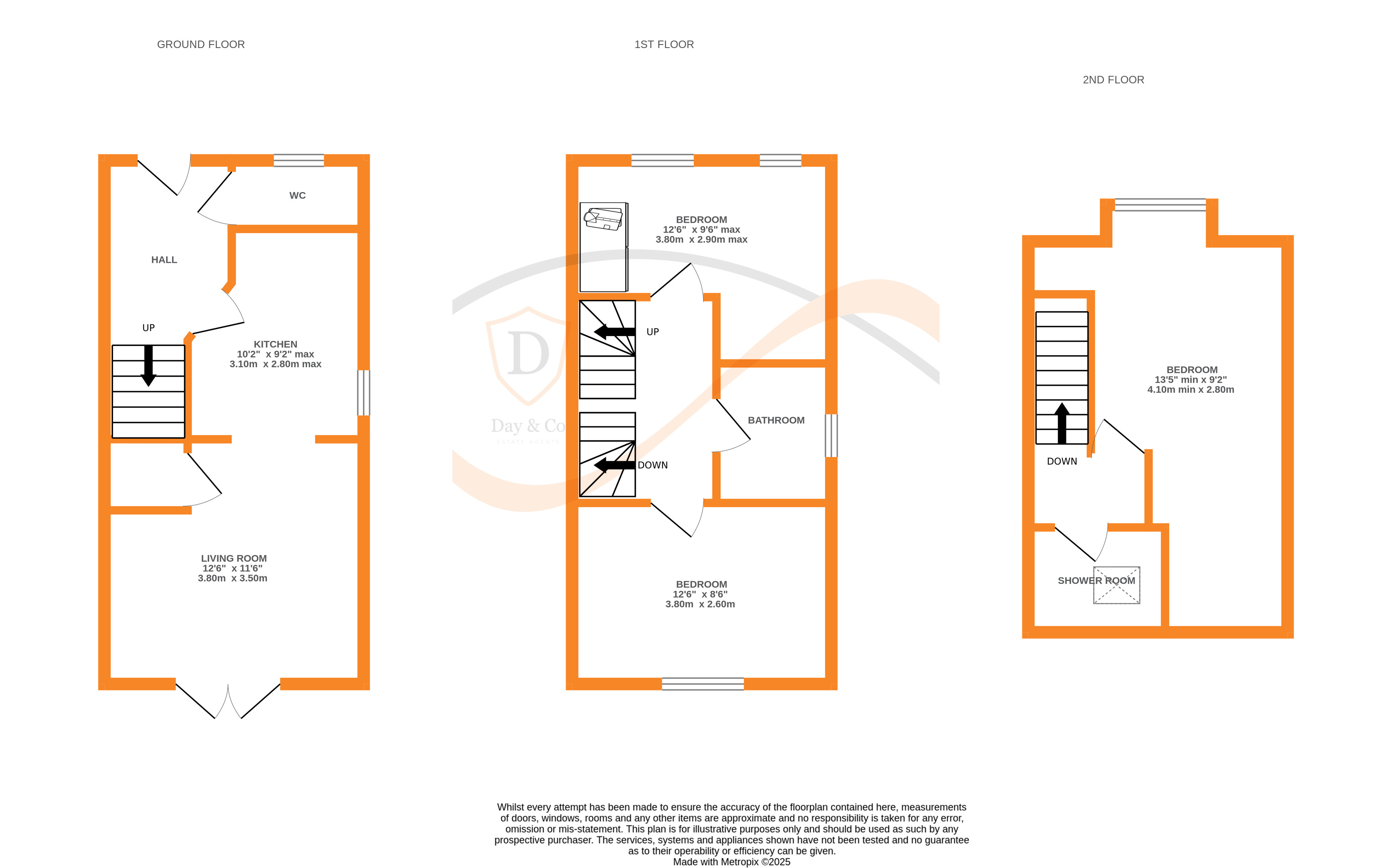 Floorplans For Denholme, Bradford, West Yorkshire