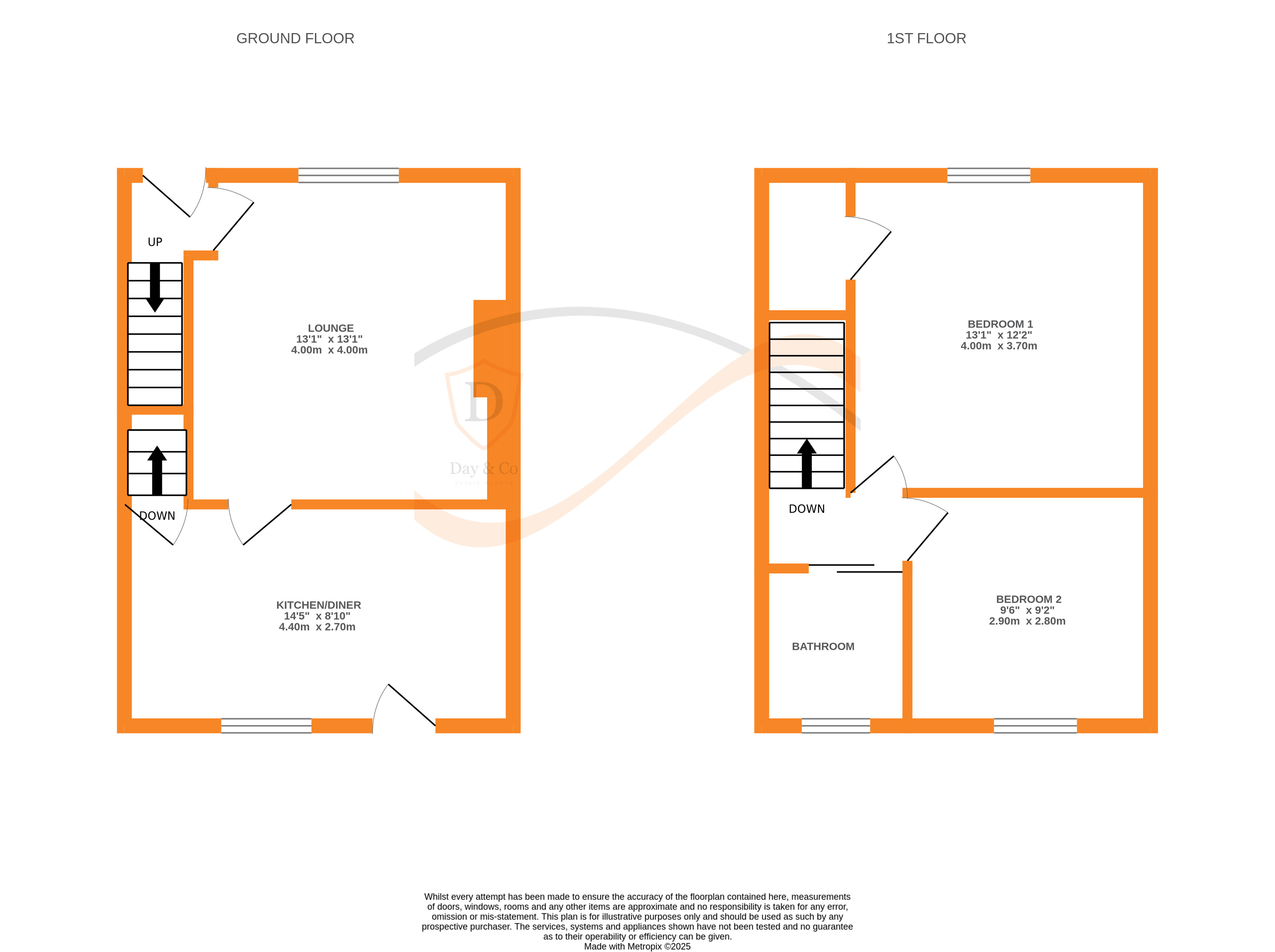 Floorplans For Cross Roads, Keighley, West Yorkshire
