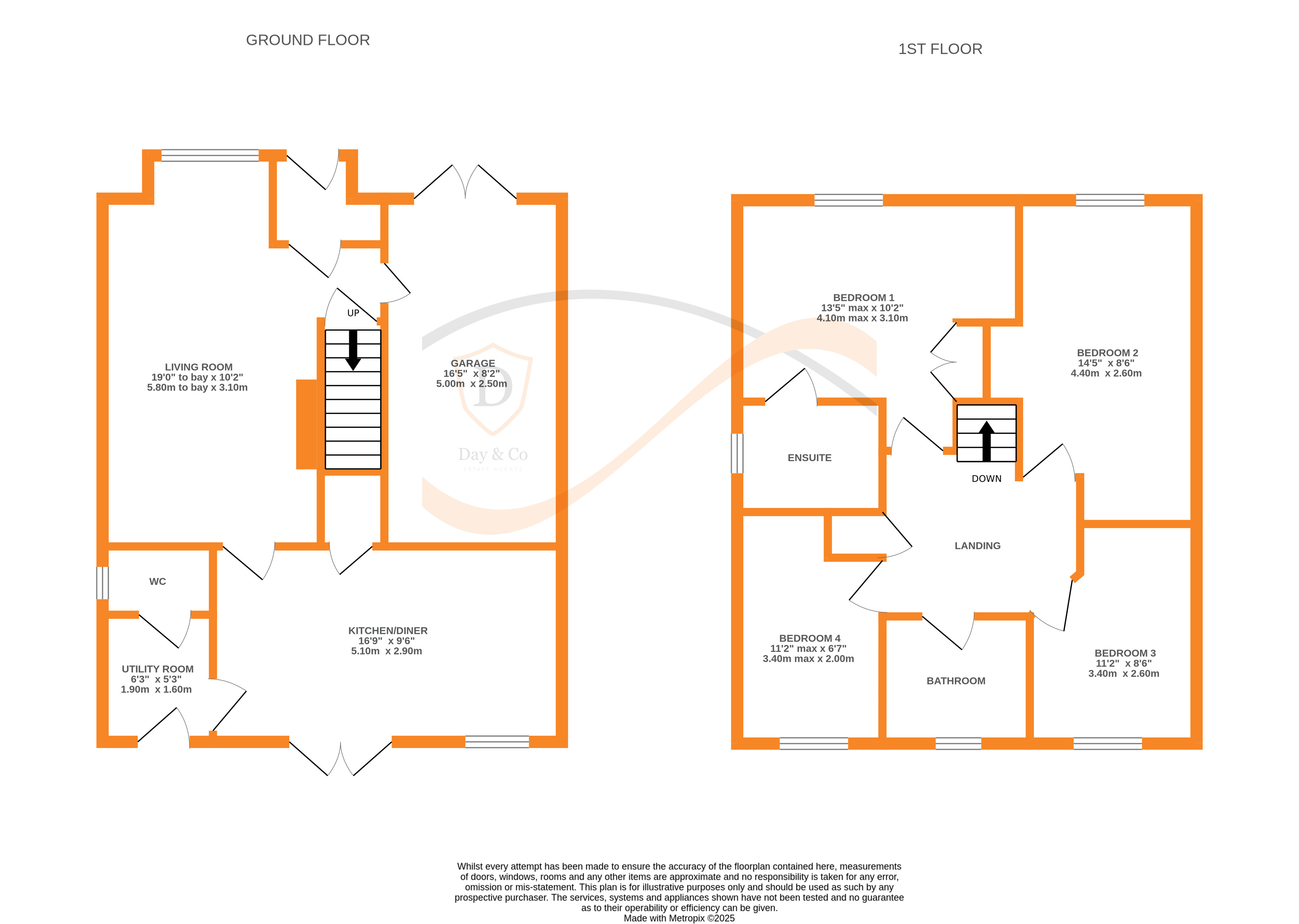 Floorplans For Staincliffe Drive, Keighley, West Yorkshire
