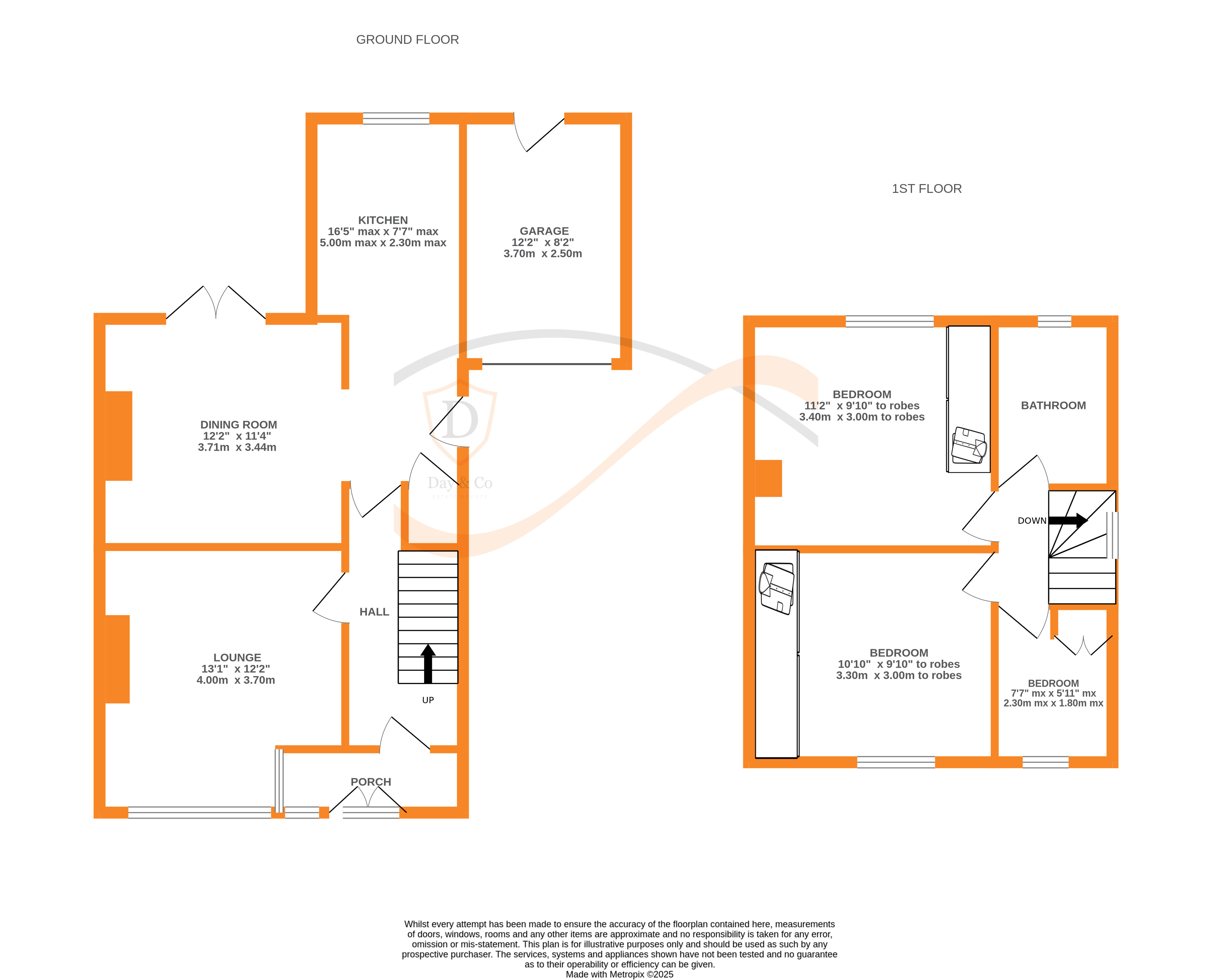 Floorplans For Oakworth, Keighley, West Yorkshire