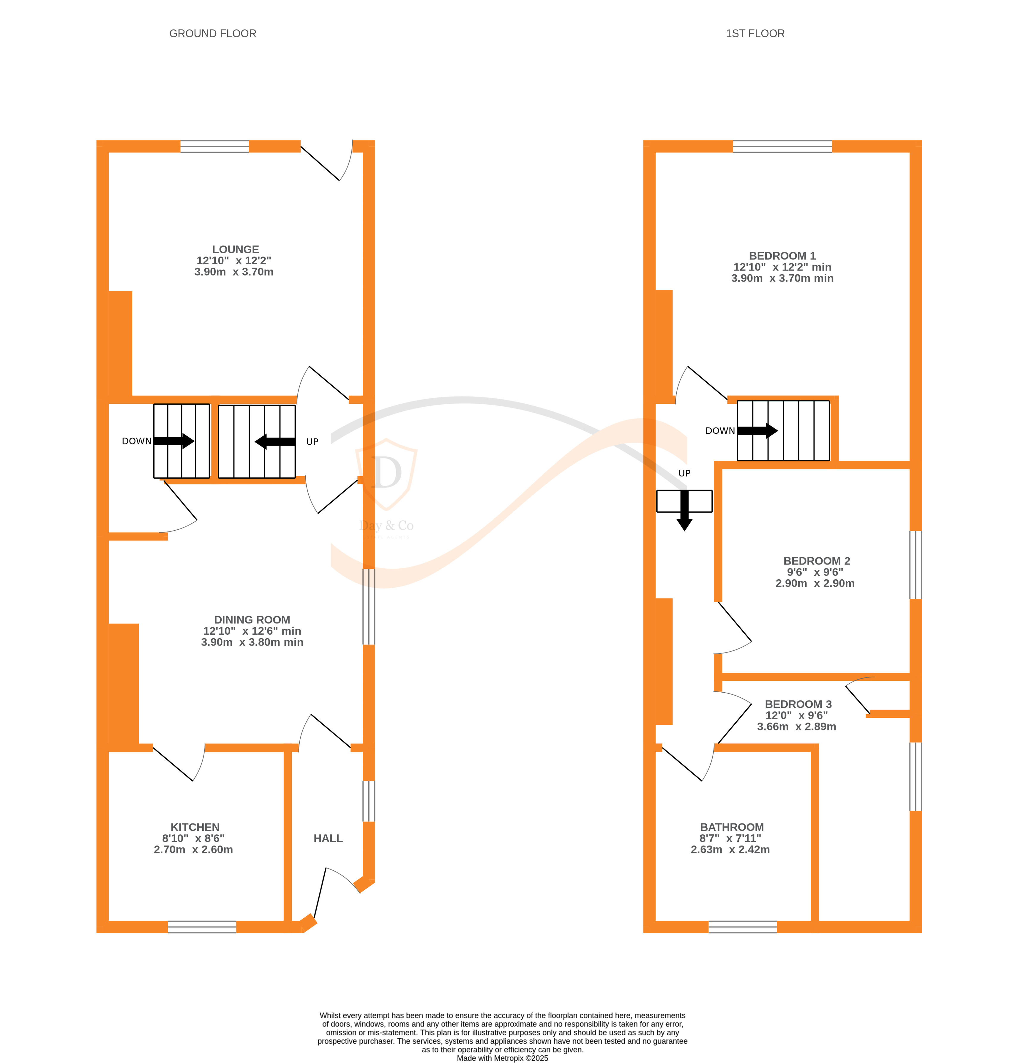 Floorplans For Haworth, Keighley, West Yorkshire