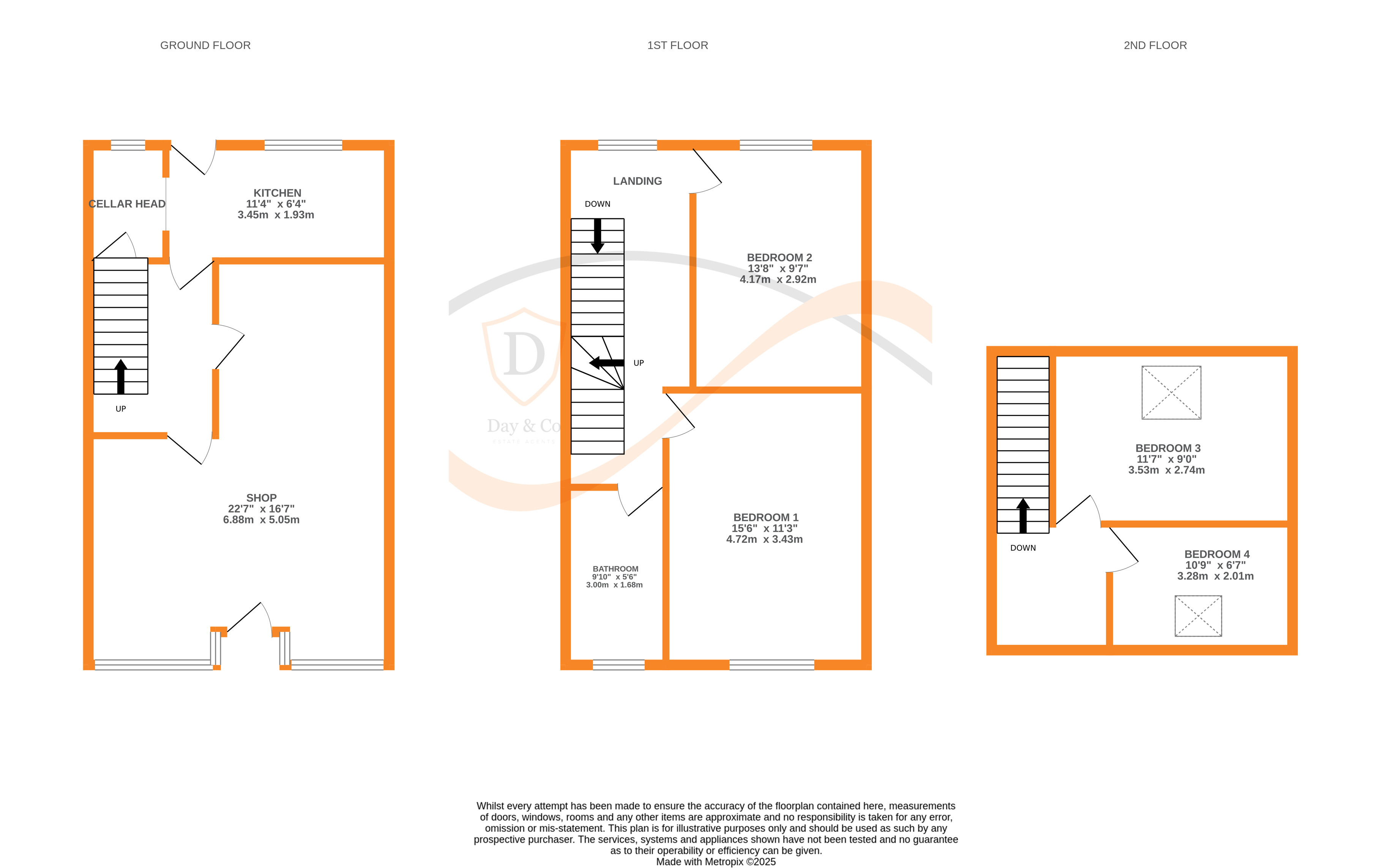 Floorplans For Bradford Road, Keighley, West Yorkshire