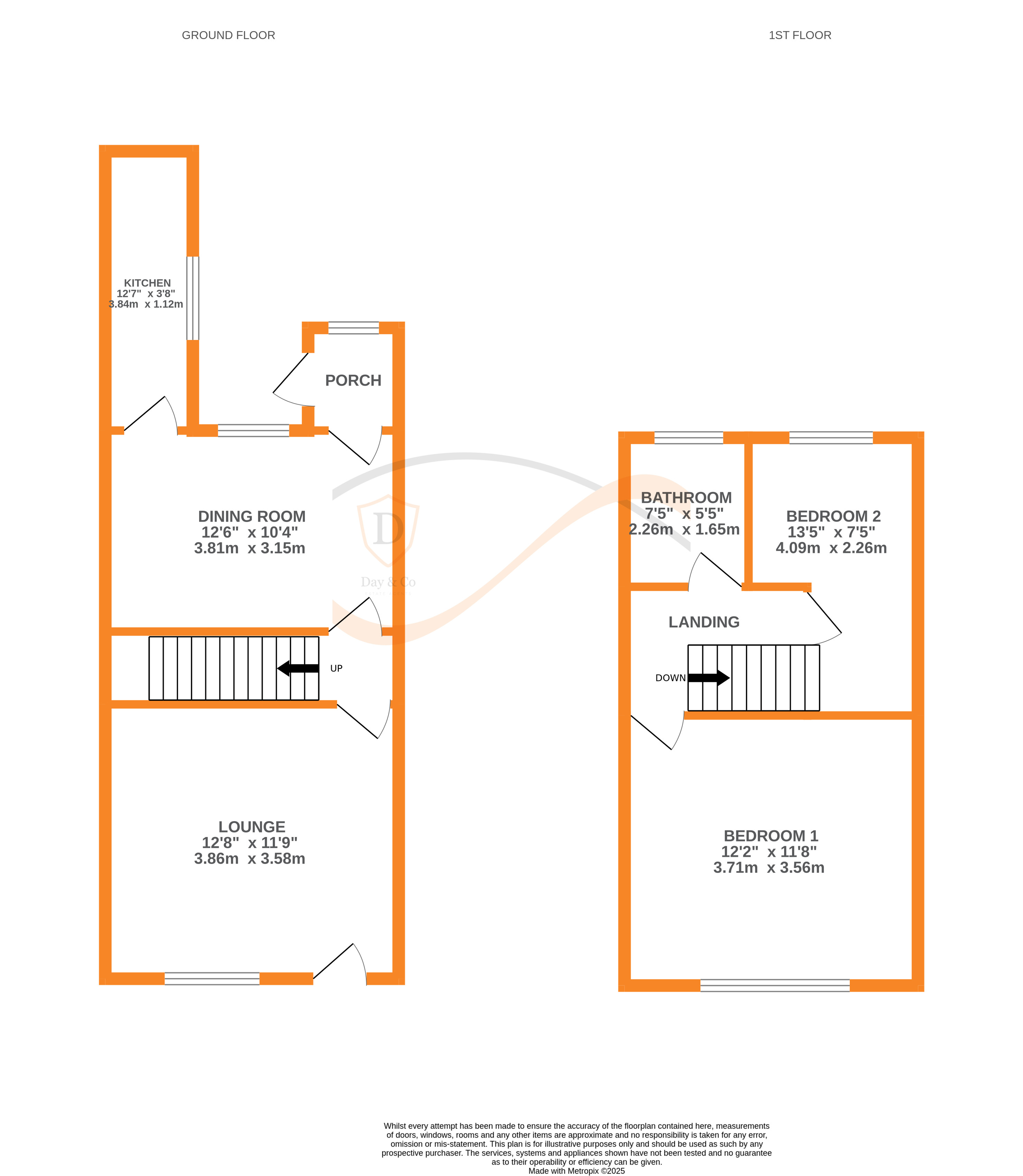 Floorplans For Haworth, Keighley, West Yorkshire