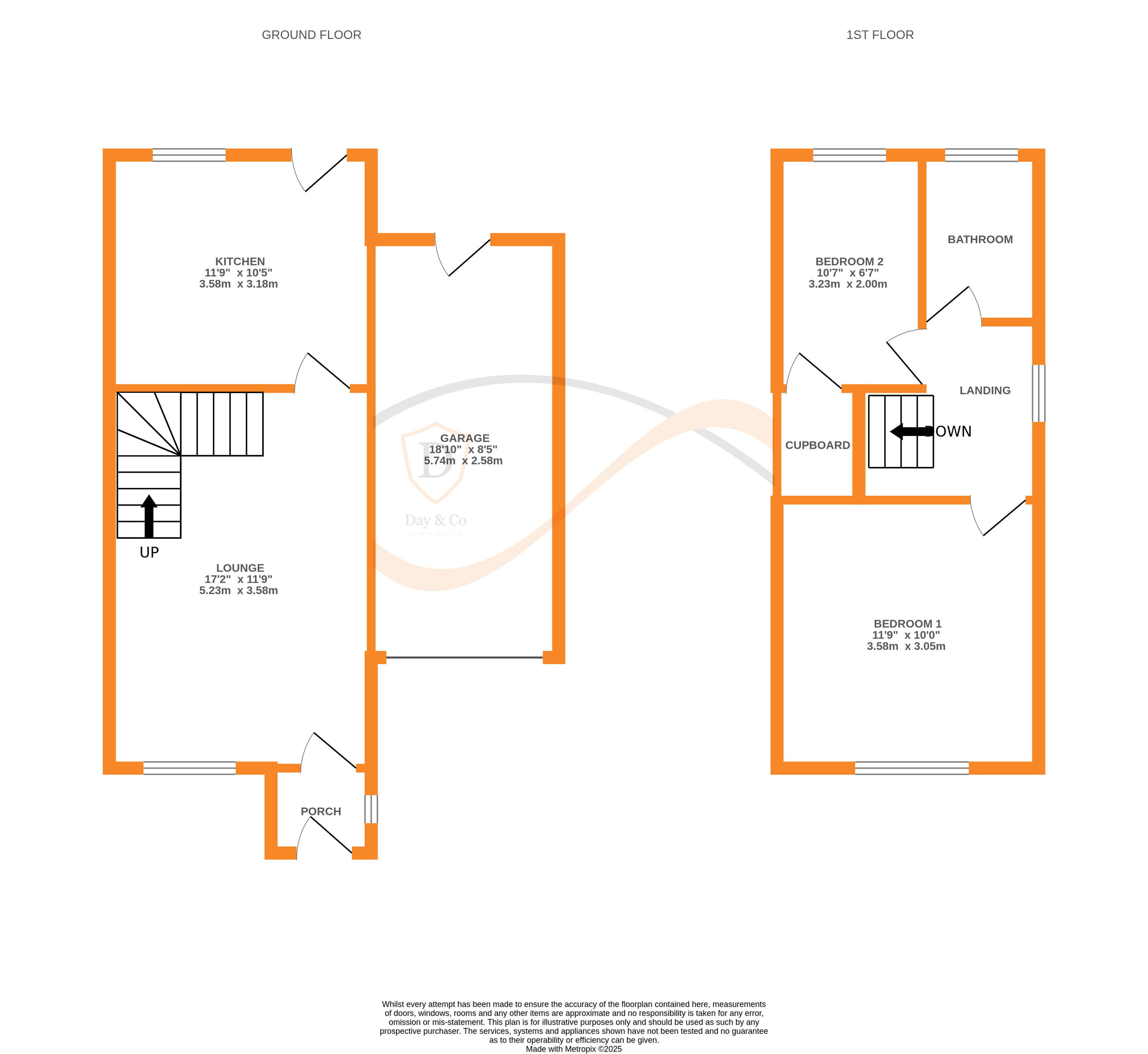Floorplans For Highcroft Gardens, Keighley, West Yorkshire