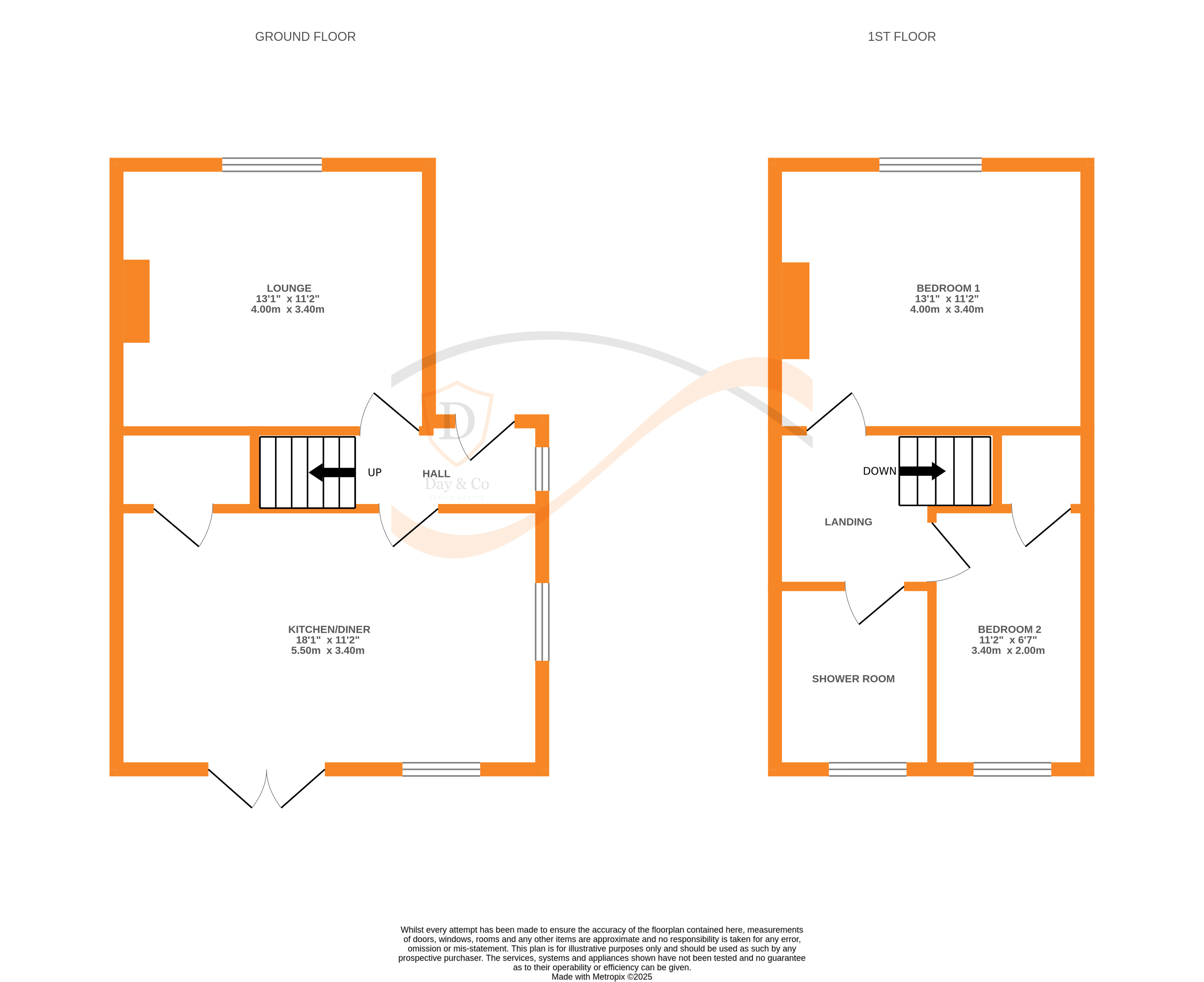 Floorplans For Riddlesden, Keighley, West Yorkshire