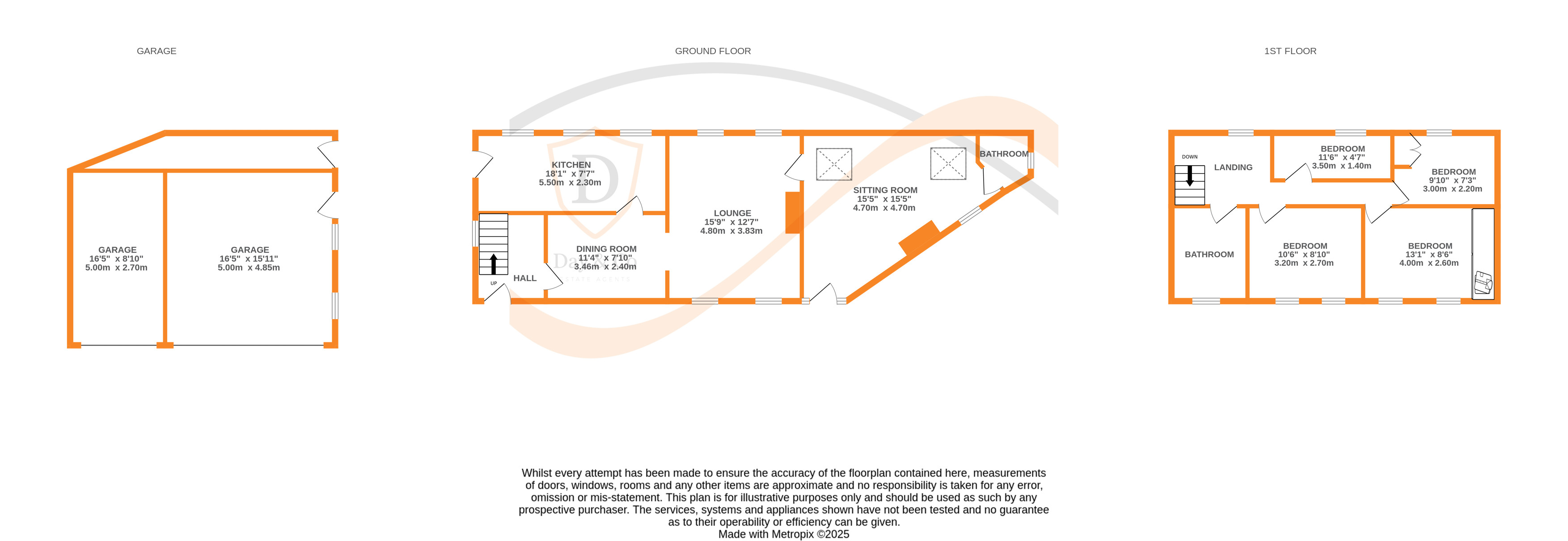 Floorplans For Oakworth, Keighley, West Yorkshire