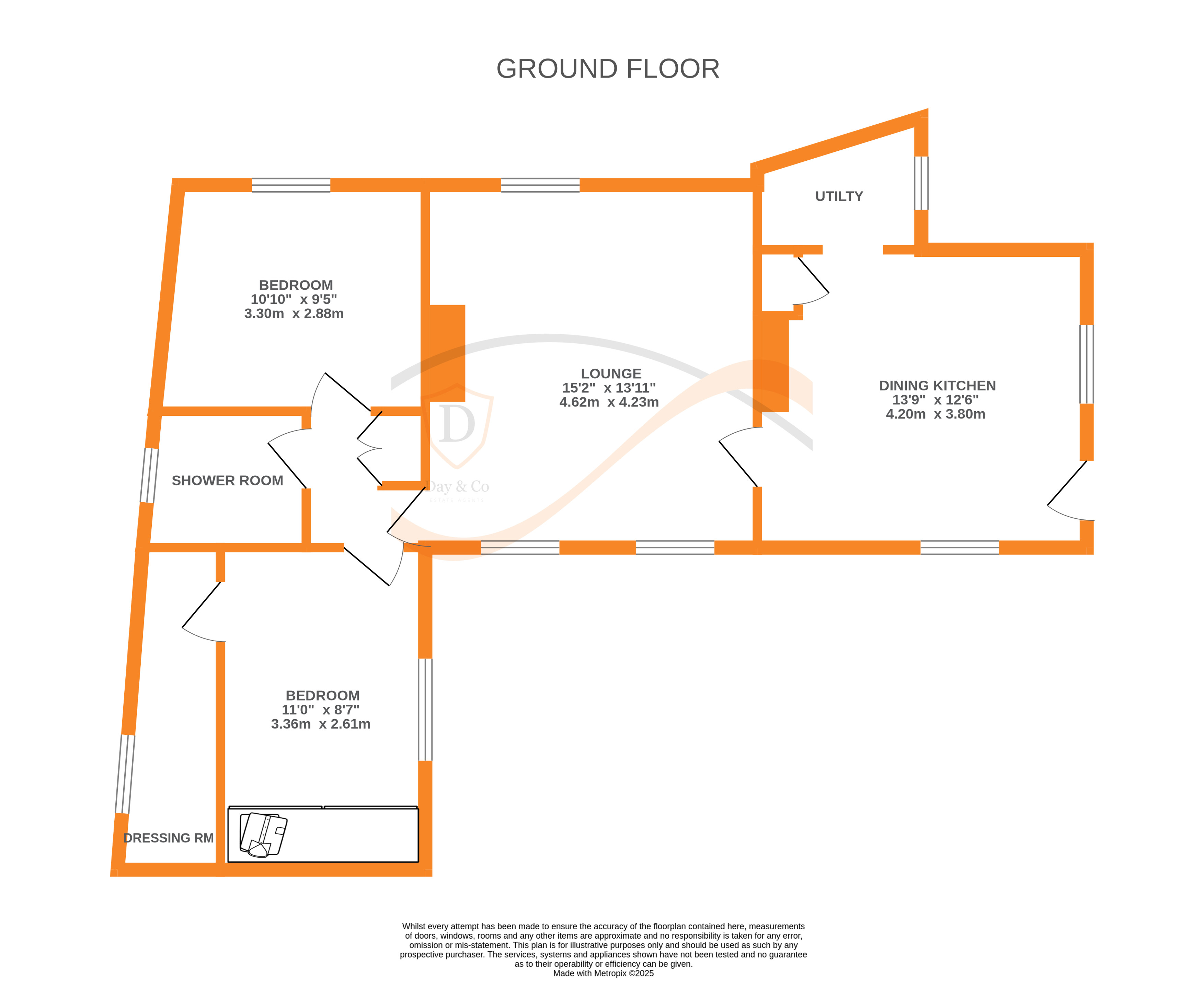 Floorplans For Oakworth, Keighley, West Yorkshire
