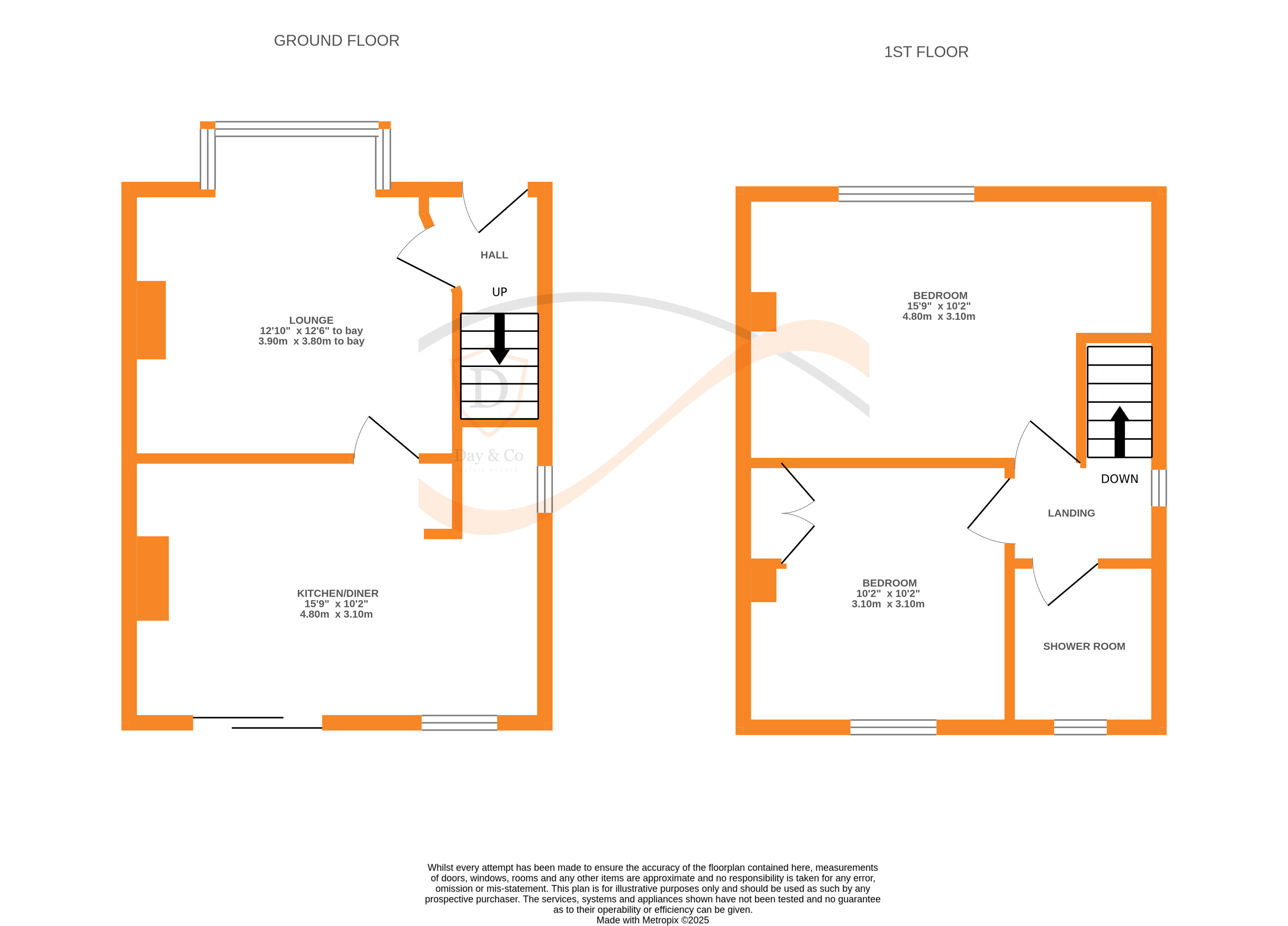 Floorplans For Hallows Road, Keighley, West Yorkshire