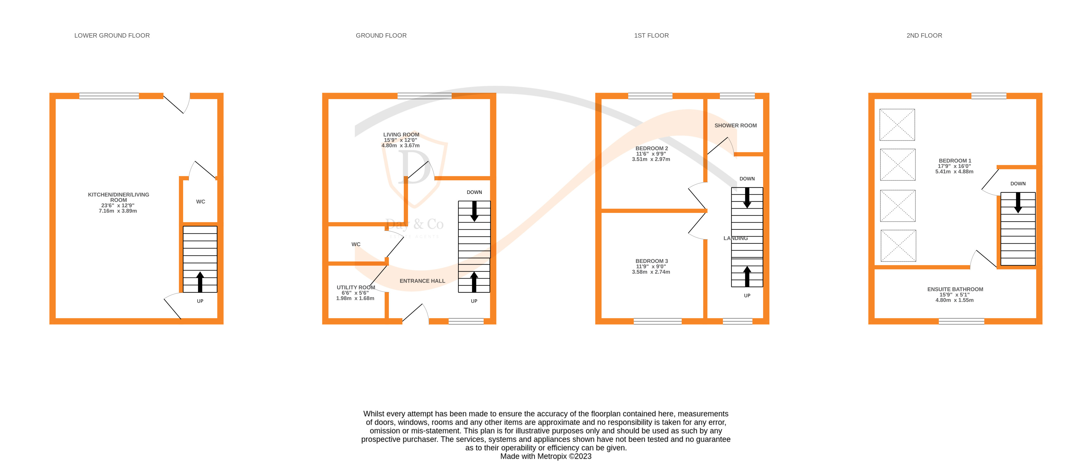 Floorplans For Oxenhope, Keighley